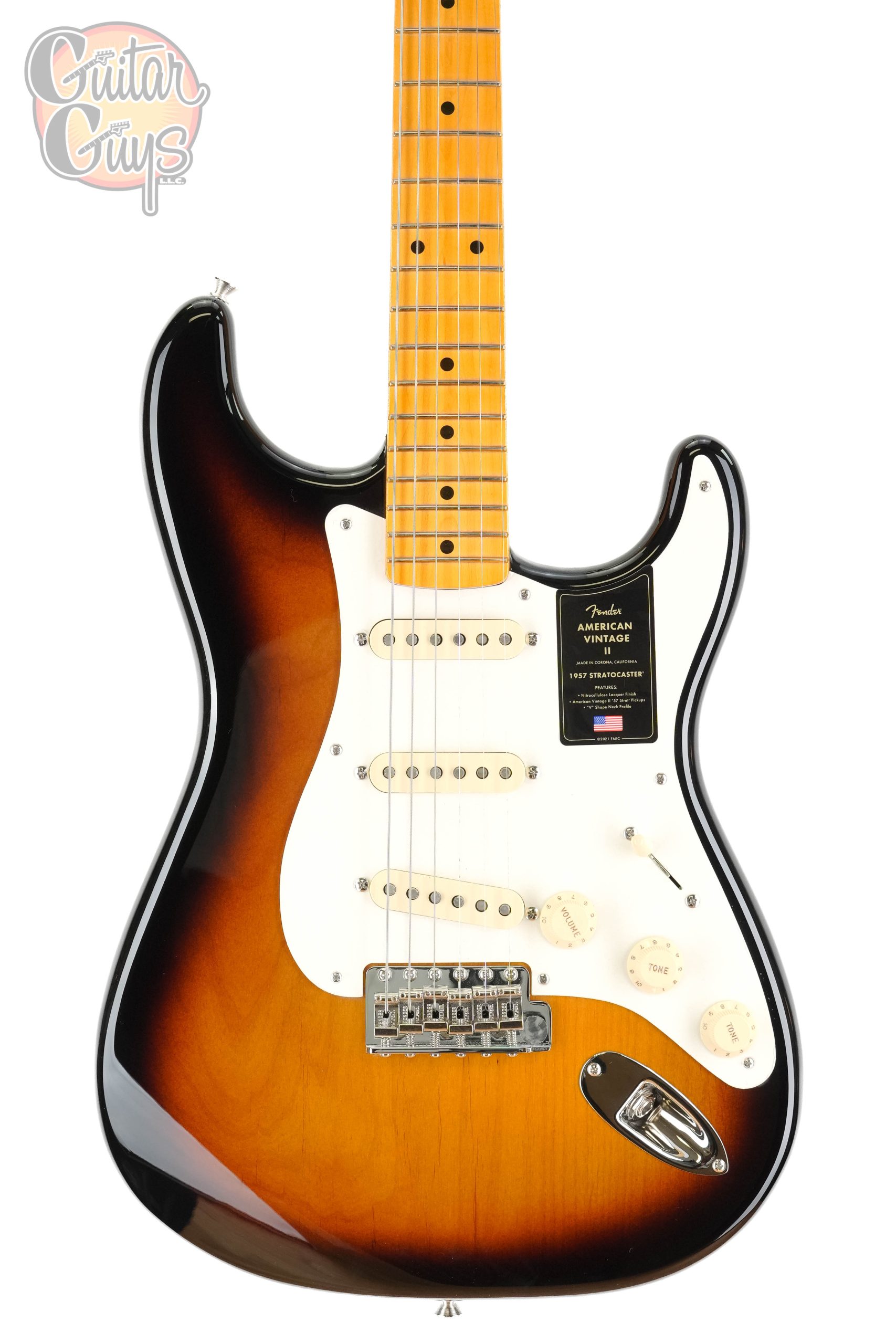 Fender American Vintage II 1957 Stratocaster 2-Color Sunburst 
