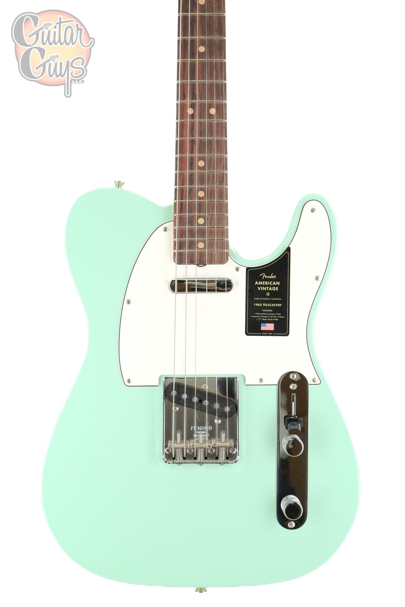 Fender American Vintage II 1963 Telecaster Surf Green