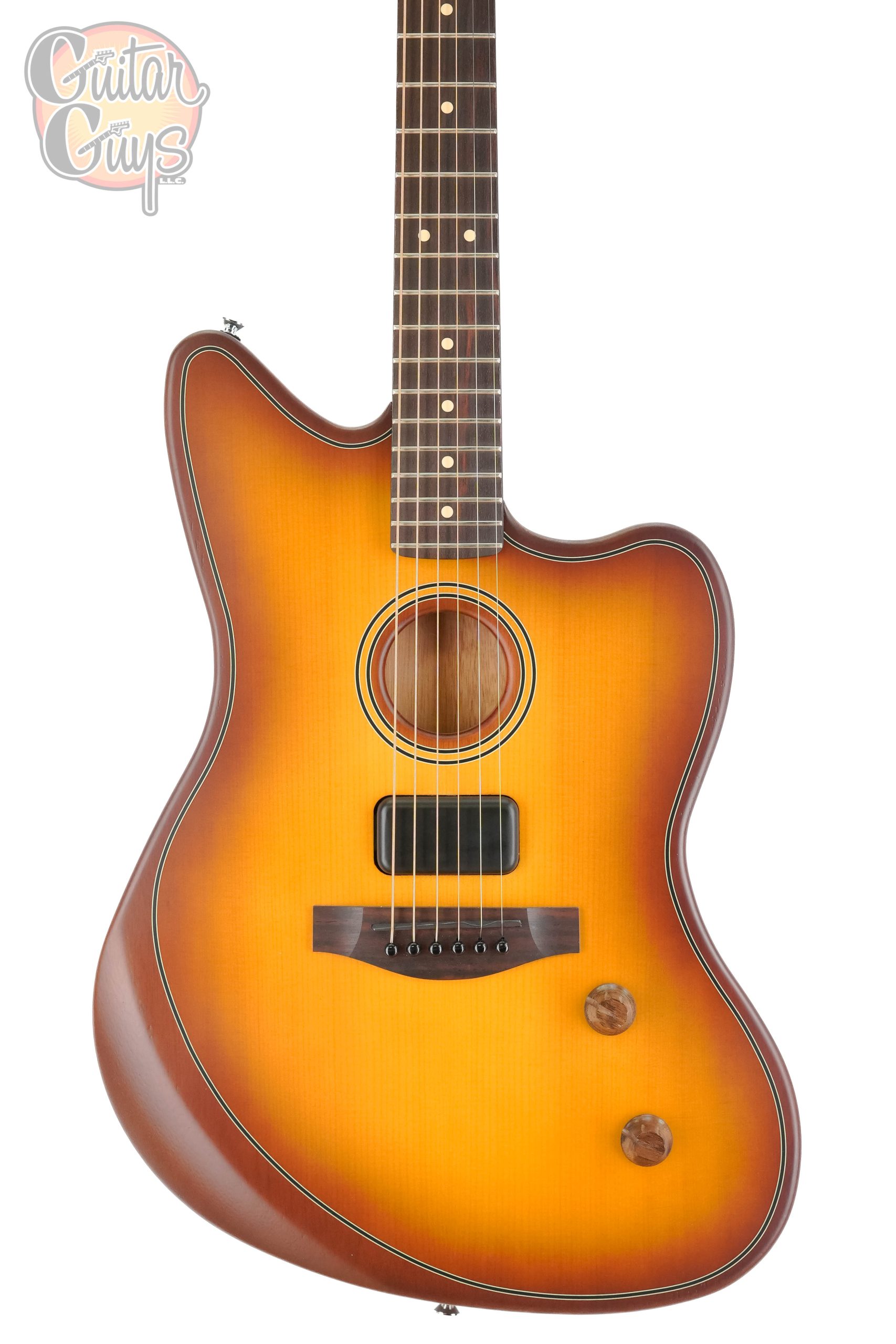 Fender Acoustasonic Standard Jazzmaster Honey Burst