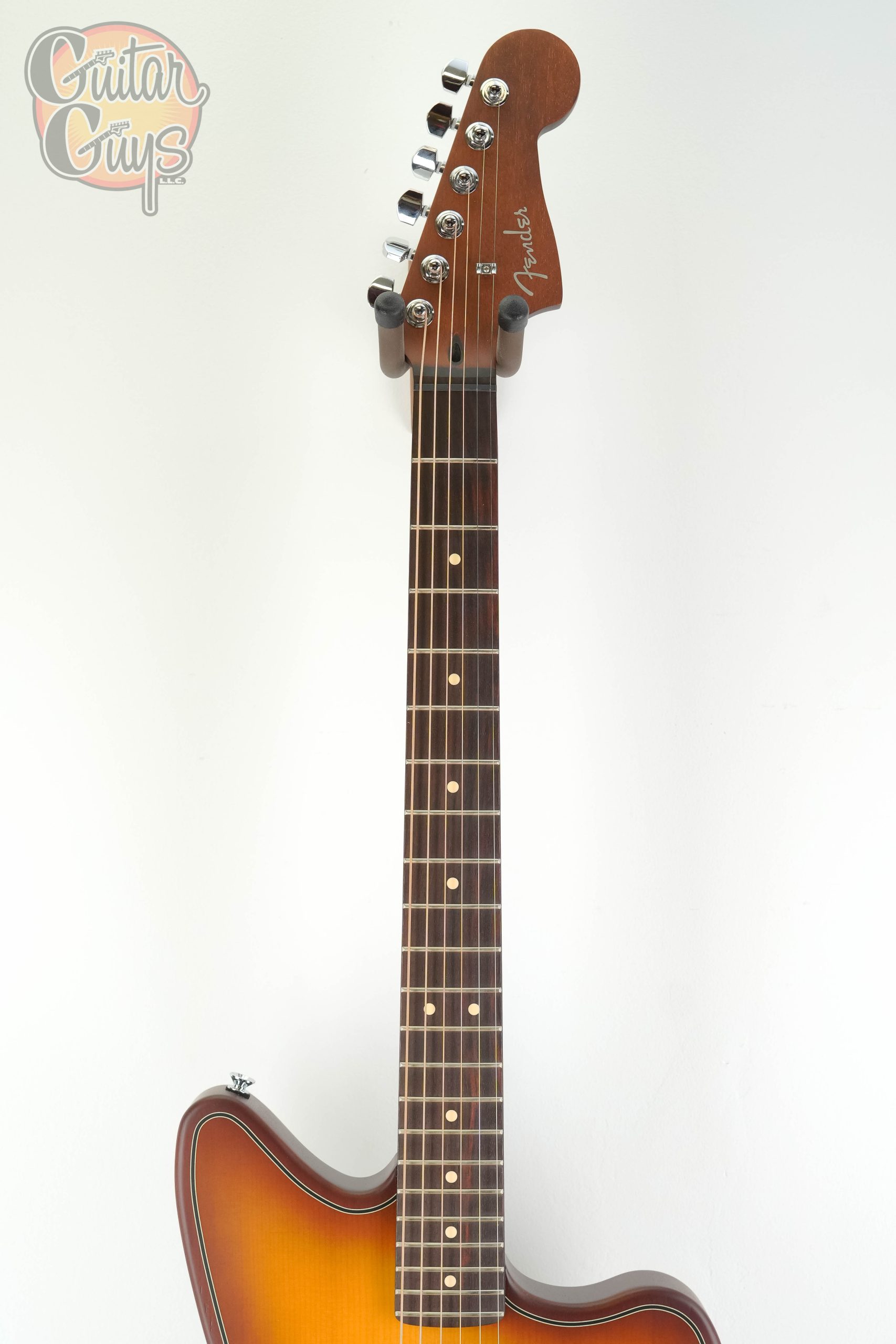 Fender Acoustasonic Standard Jazzmaster Honey Burst - Image 2
