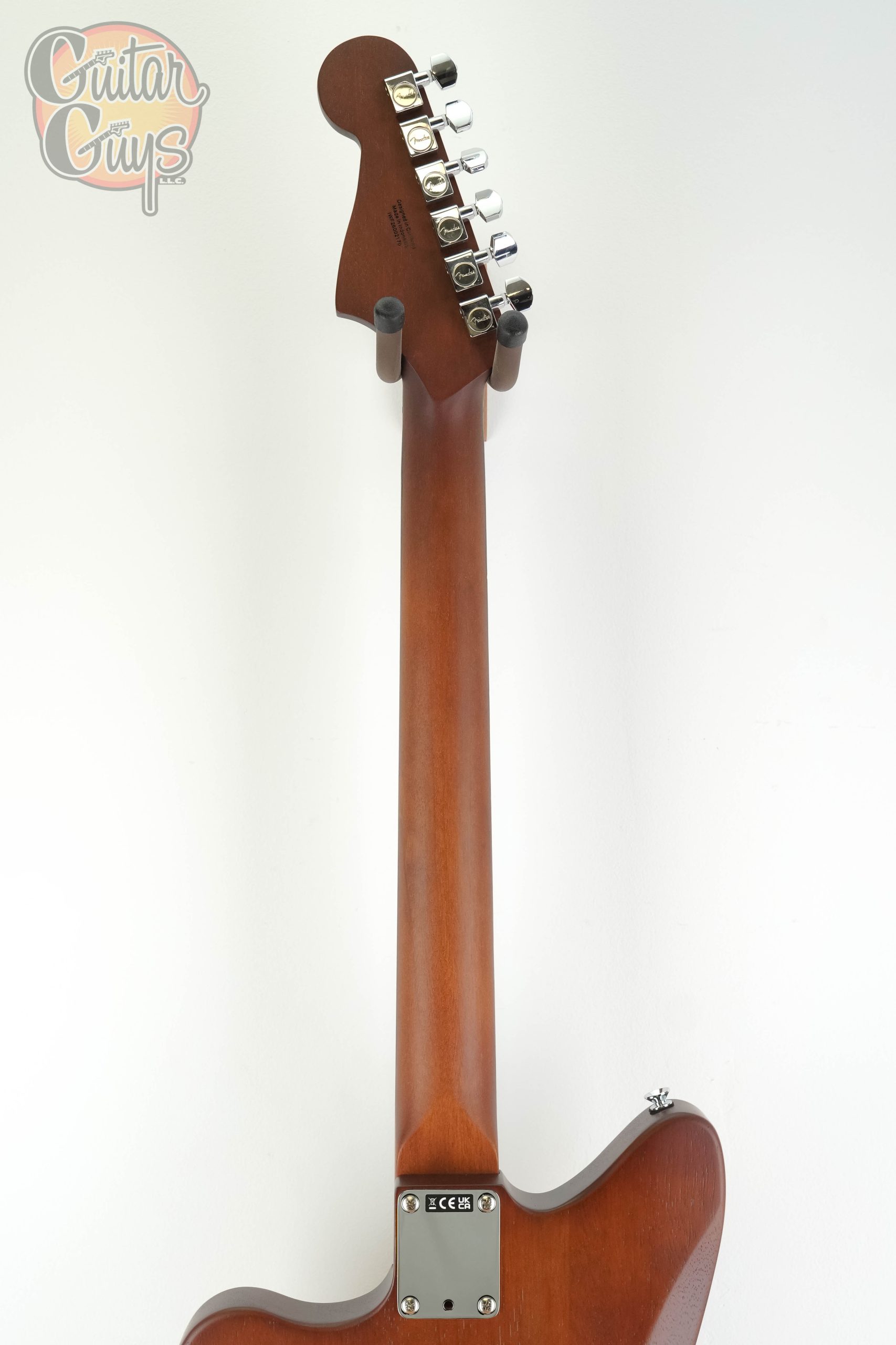 Fender Acoustasonic Standard Jazzmaster Honey Burst - Image 7