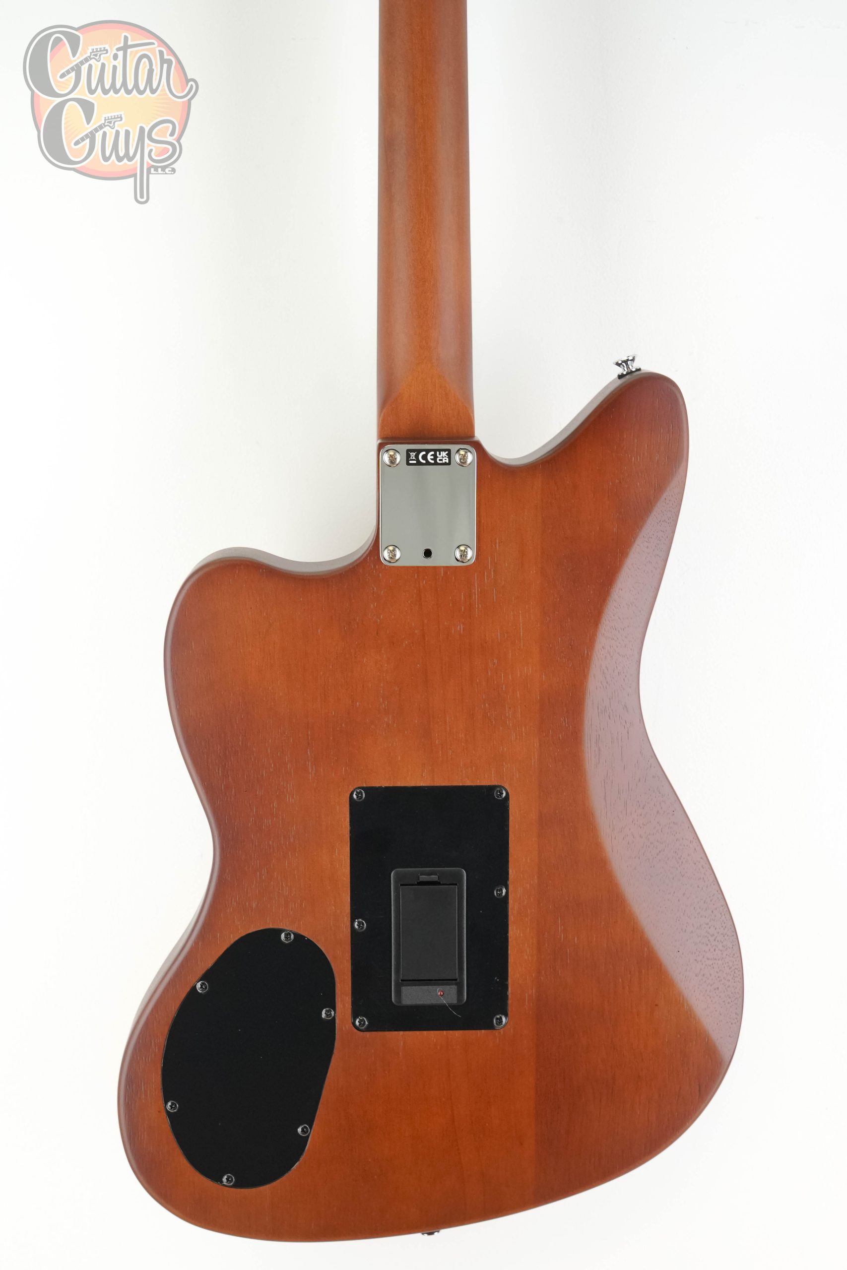 Fender Acoustasonic Standard Jazzmaster Honey Burst - Image 8