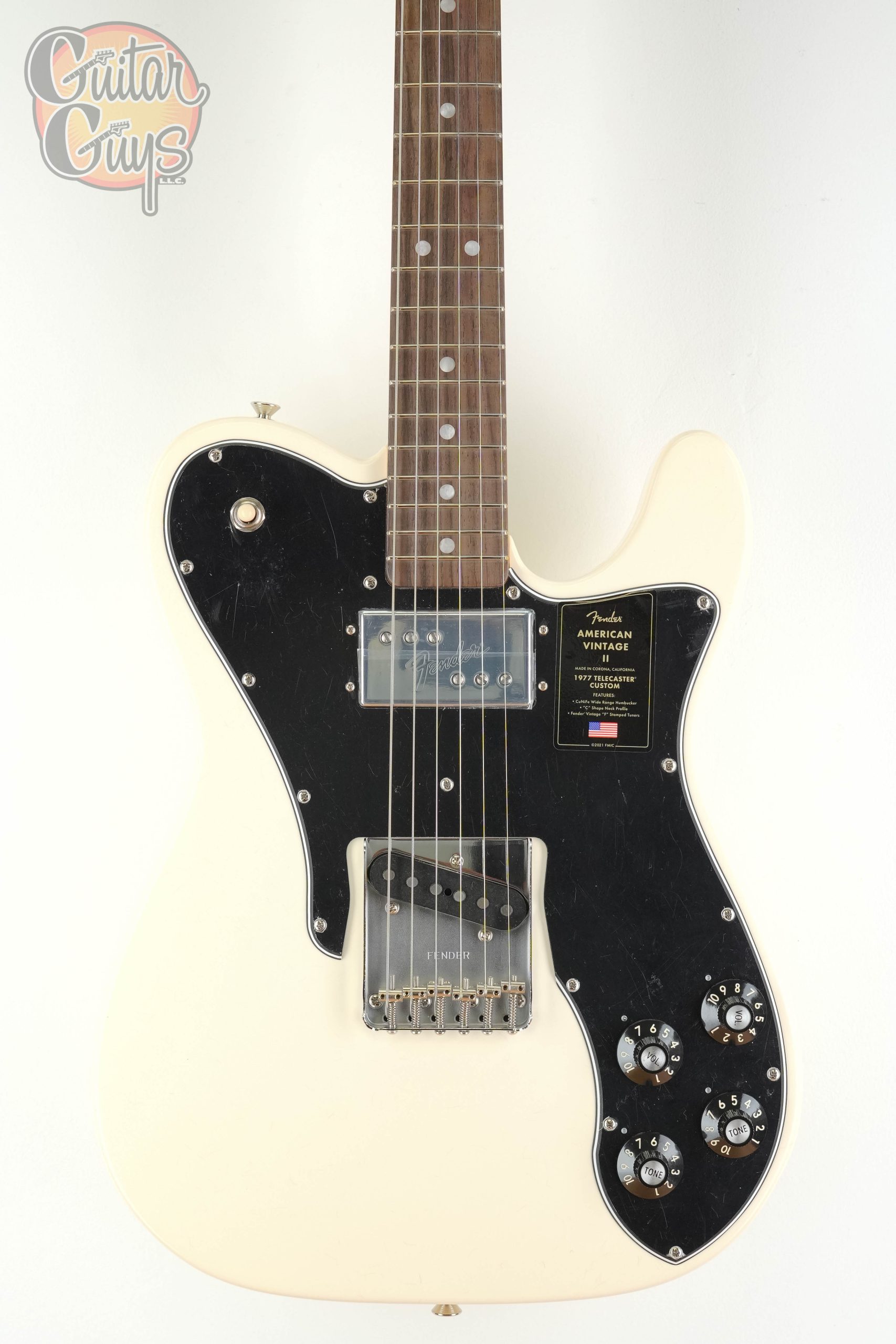 Fender American Vintage II 1977 Telecaster Custom Olympic White