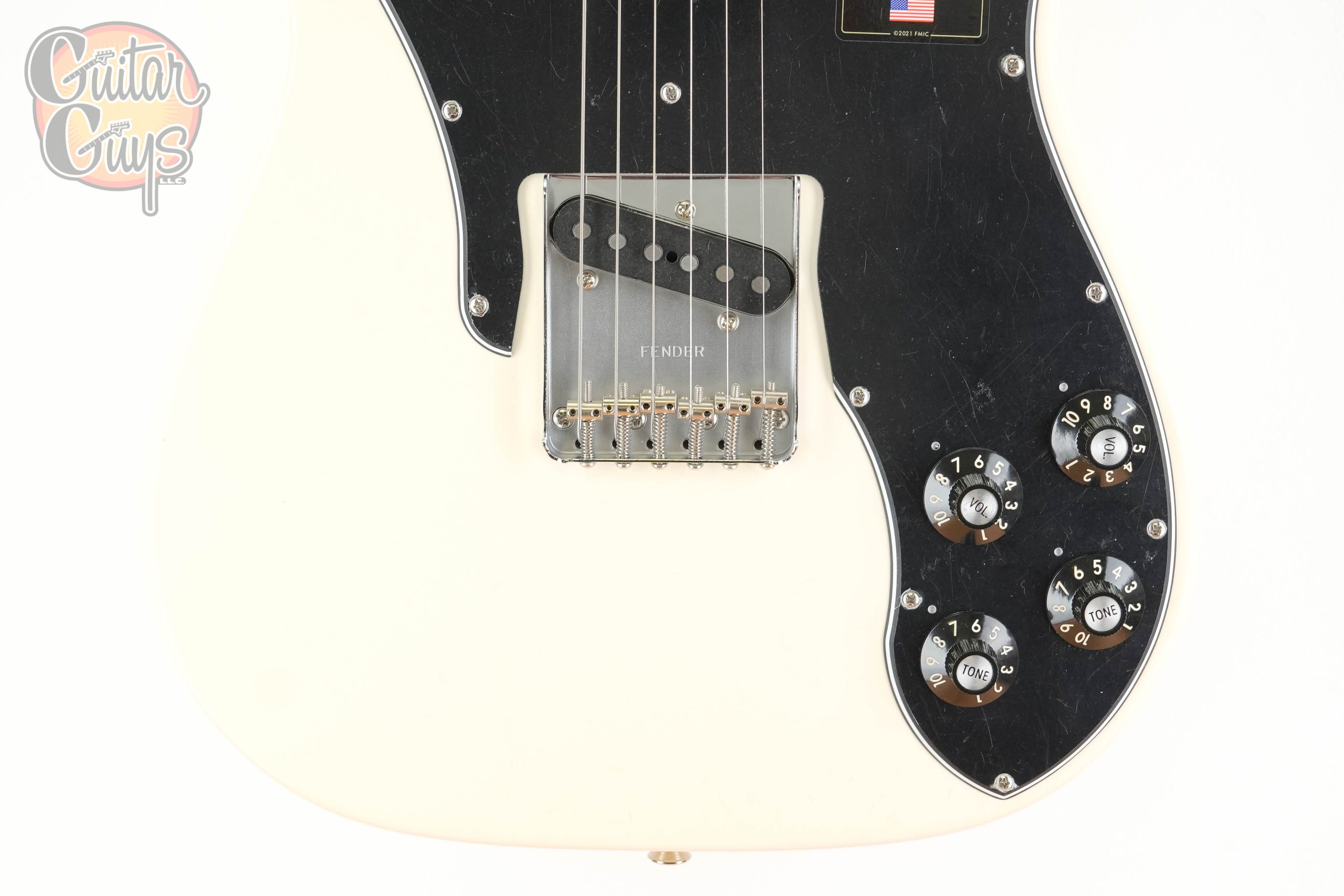 Fender American Vintage II 1977 Telecaster Custom Olympic White - Image 3