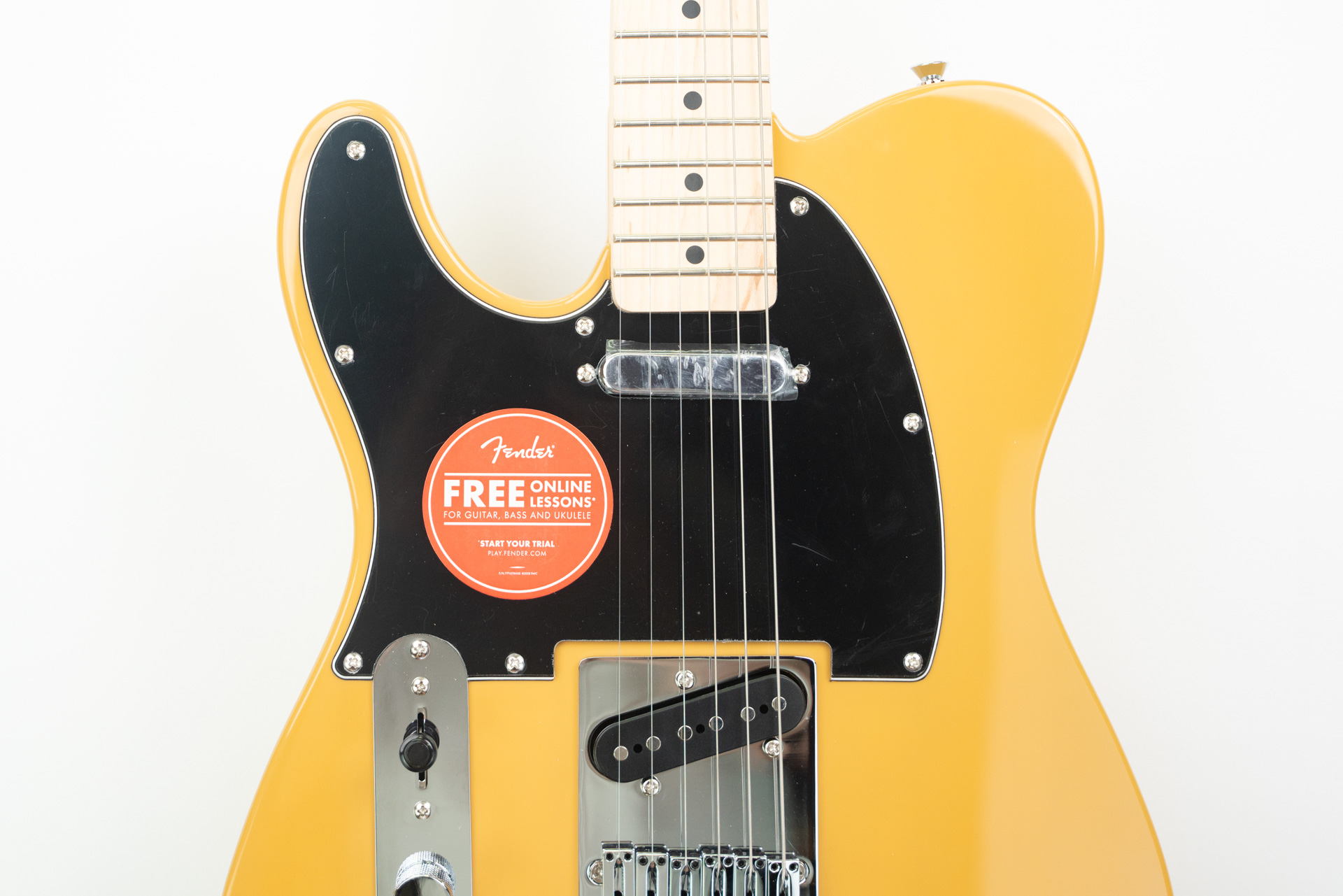 Squier Affinity Series Telecaster Left Handed MF Butterscotch Blonde - Image 3