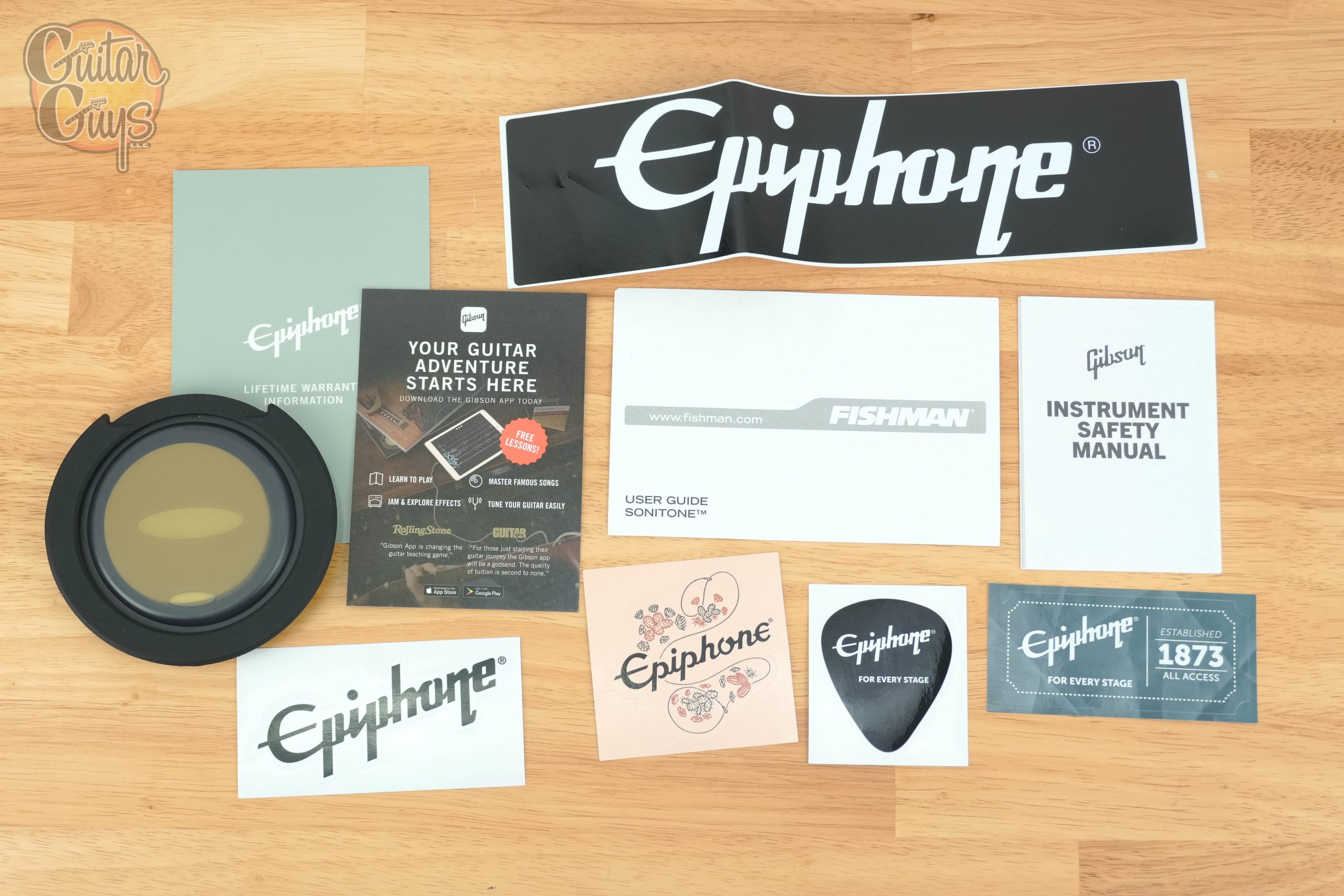 Epiphone L-00 Standard Vintage Sunburst - Image 9