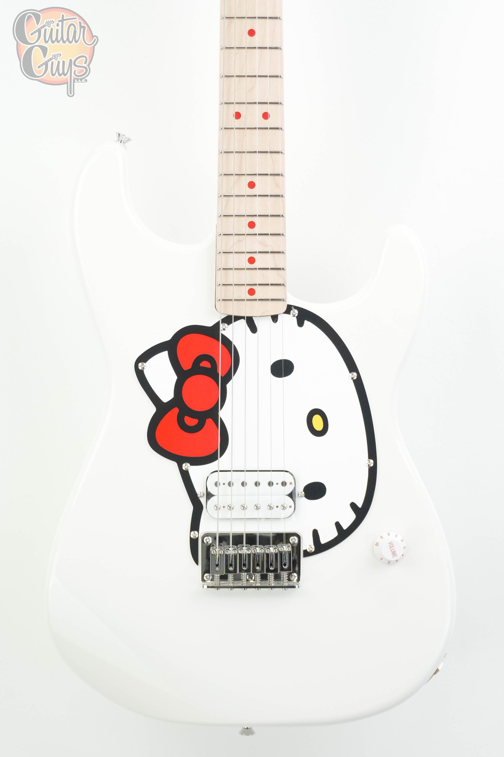 Squier Hello Kitty Stratocaster White - Guitar Guys