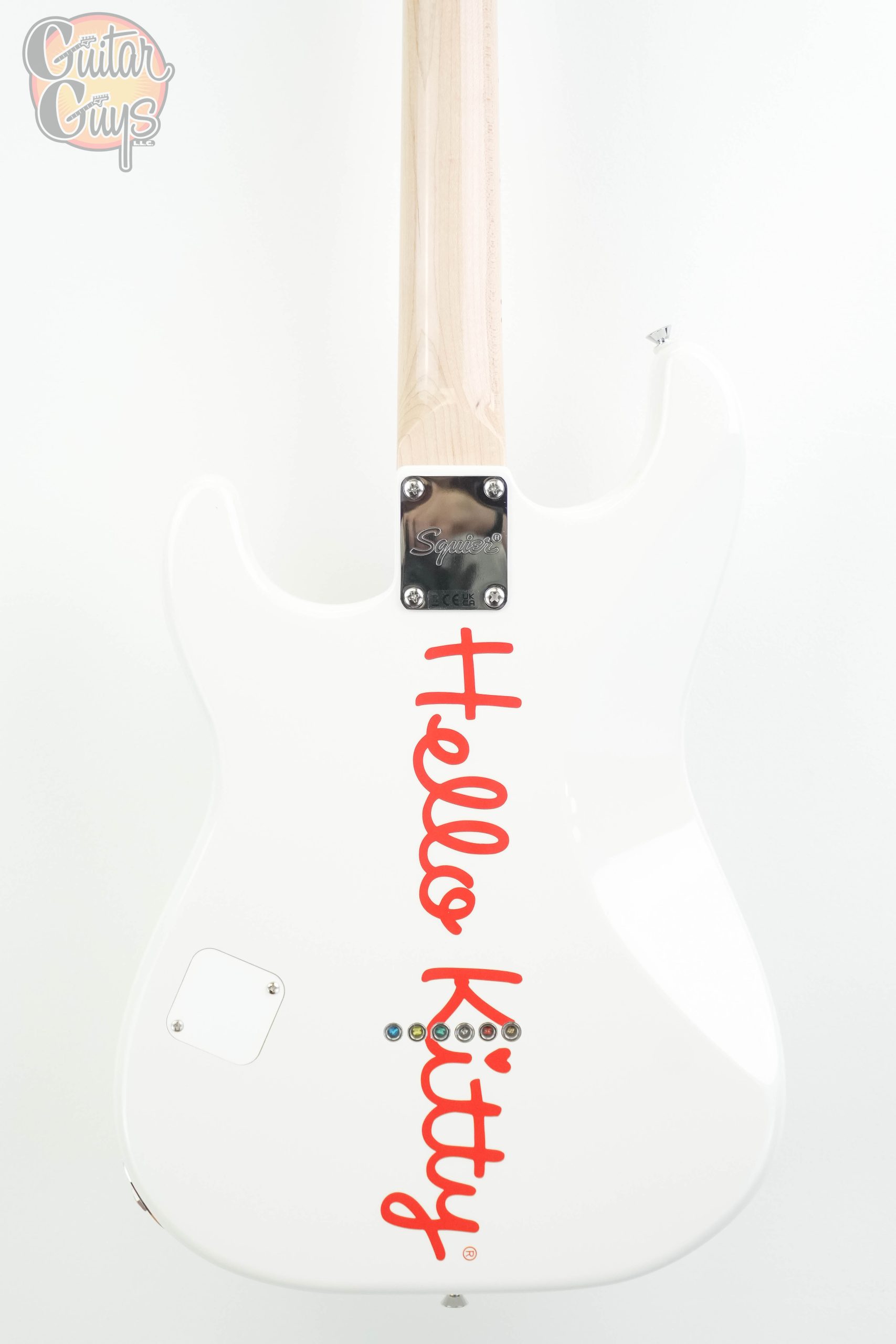 Squier Hello Kitty Stratocaster White - Guitar Guys