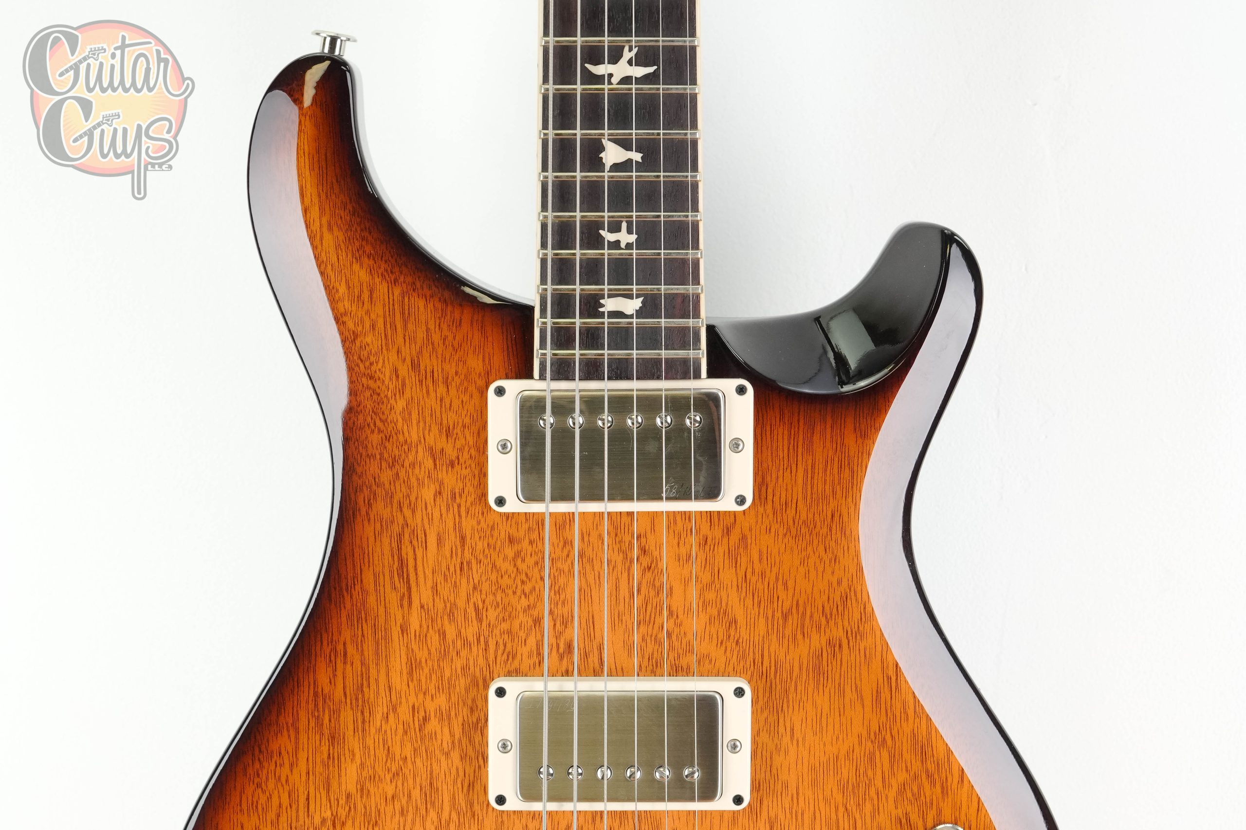 Pre-Owned PRS S2 McCarty 594 Thinline McCarty Tobacco Sunburst - Image 4