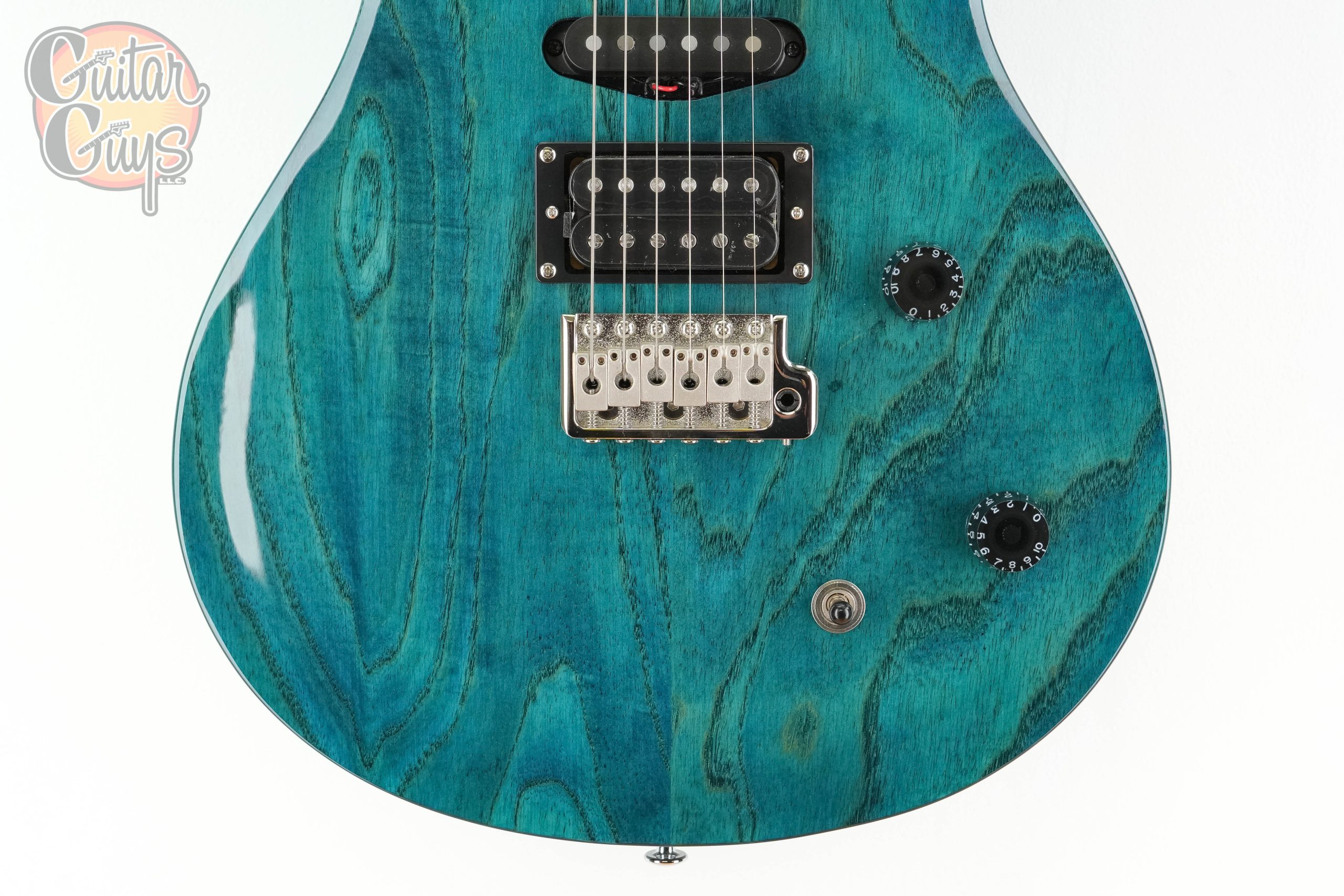 Pre-Owned PRS SE Swamp Ash Special Iri Blue - Image 3