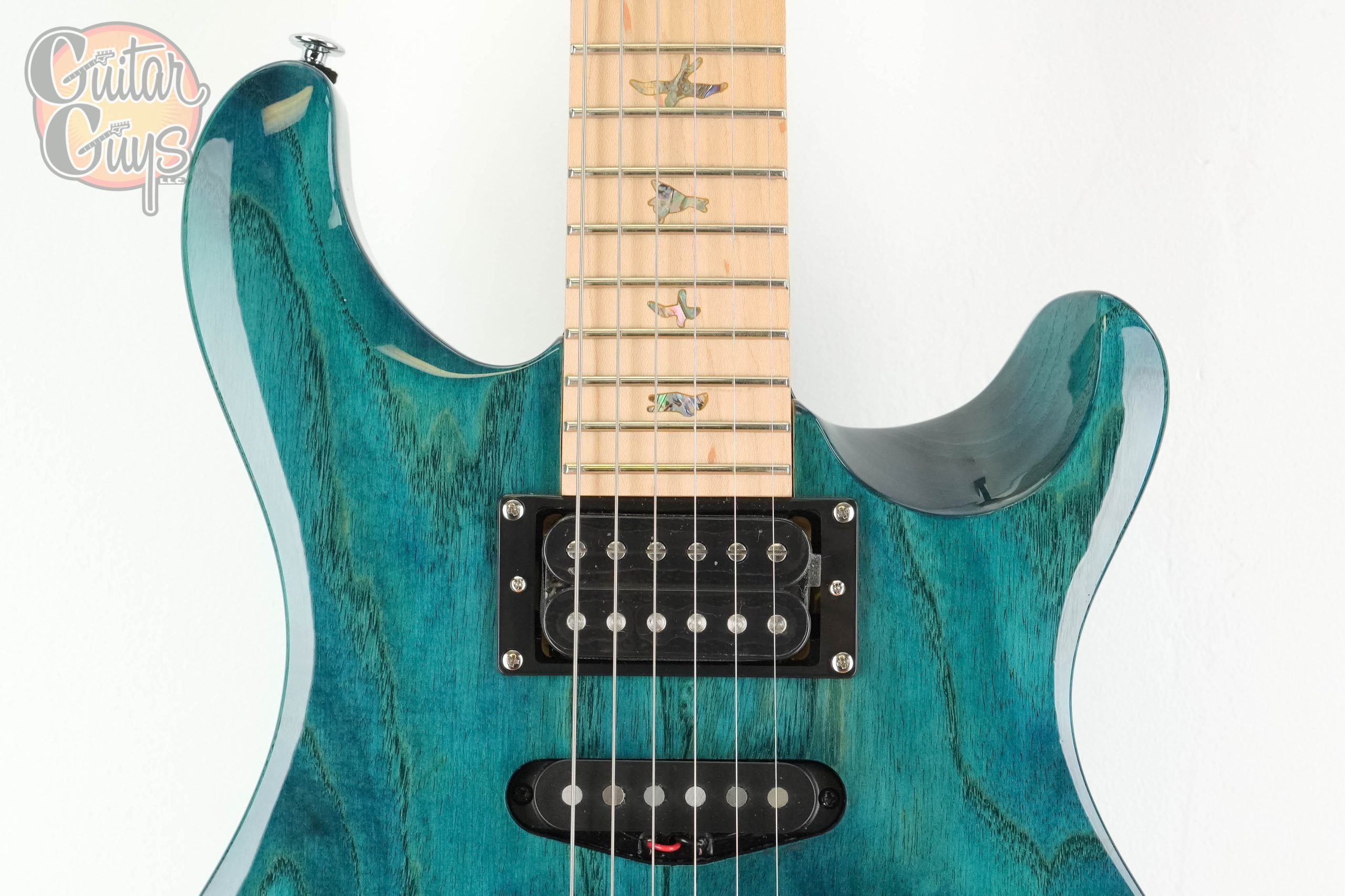 Pre-Owned PRS SE Swamp Ash Special Iri Blue - Guitar Guys