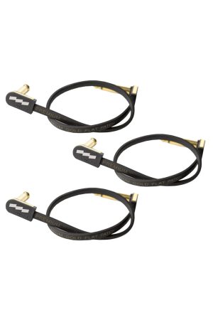 EBS EB-PCF-BPG10 Premium Gold Flat Patch Cable 3.94 inch 3-Pack