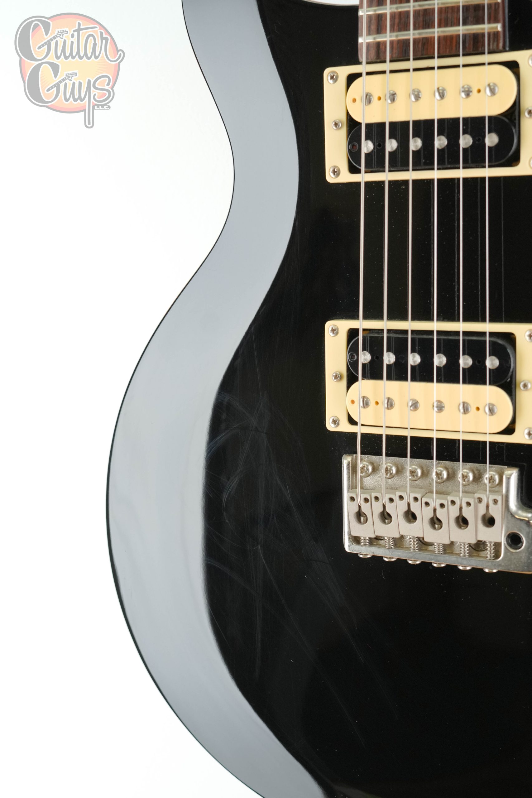 Pre-Owned PRS SE Santana Black - Guitar Guys