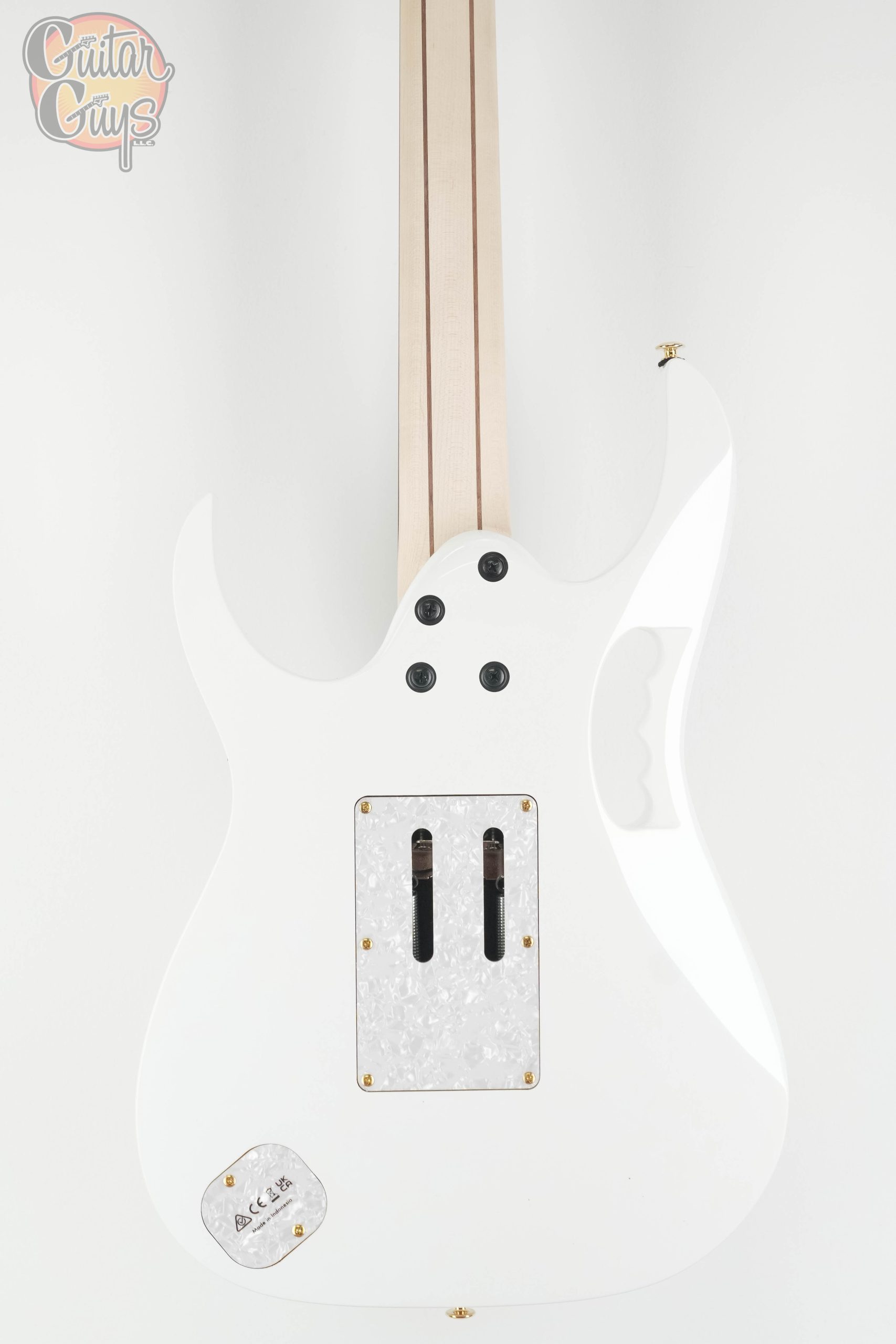 Ibanez Premium JEM7VPWH Steve Via Signature White - Image 8