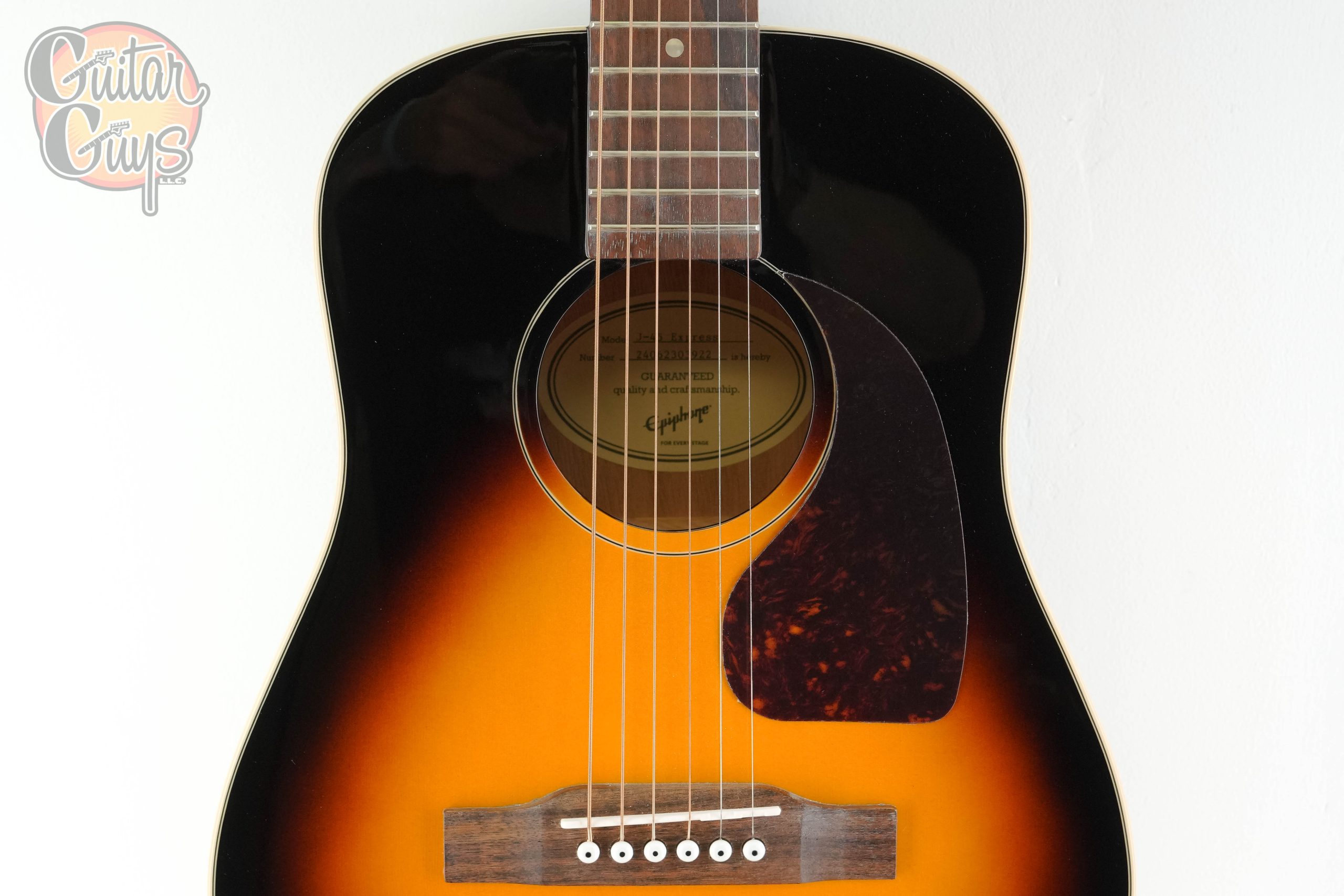 Epiphone J-45 Express Vintage Sunburst - Image 4