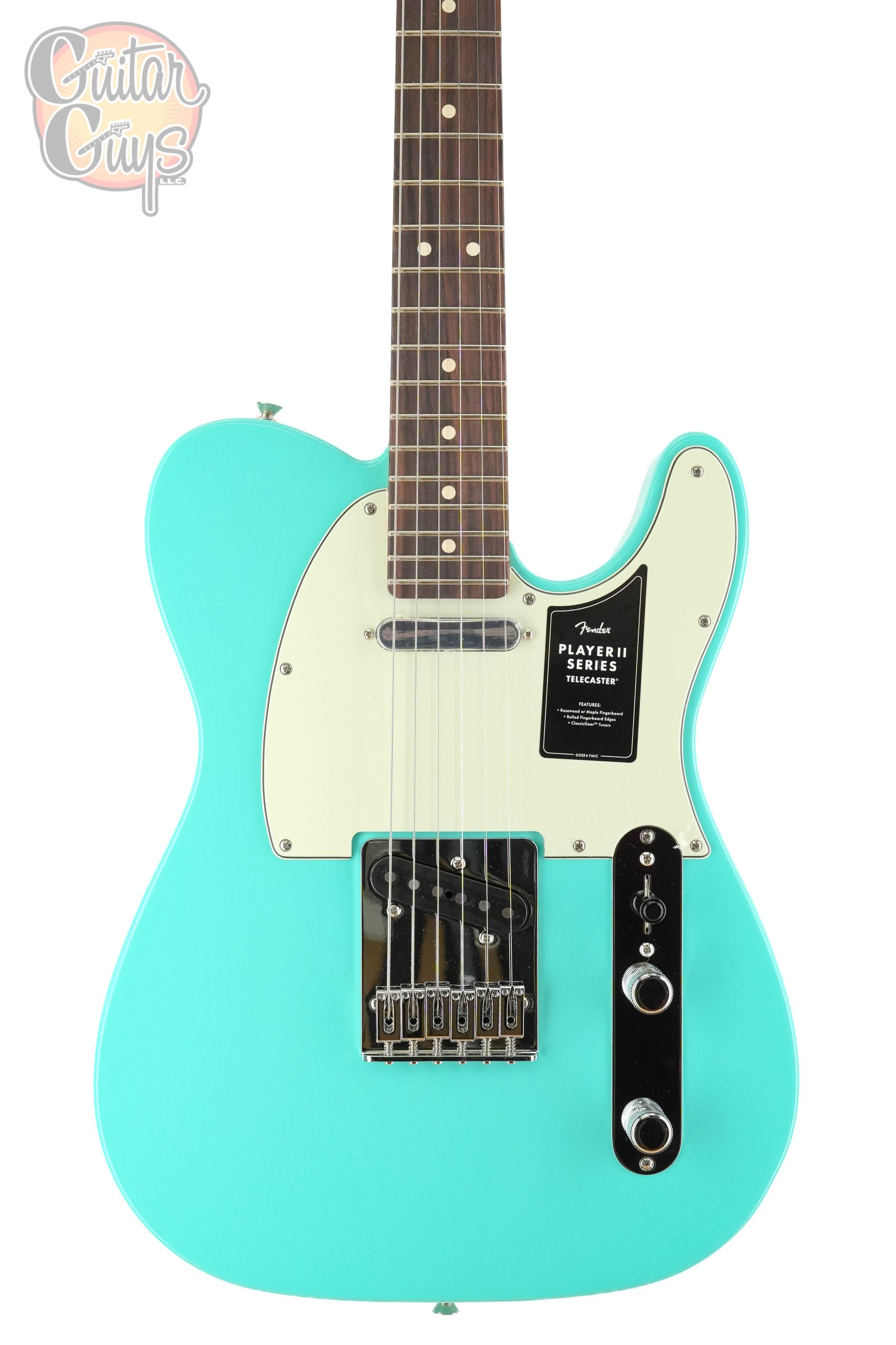 Fender 75th Anniversary Player II Telecaster Seafoam Green