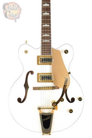 Gretsch G5422TG Electromatic Classic Hollow Body Double-Cut with Bigsby and Gold Hardware Snowcrest White