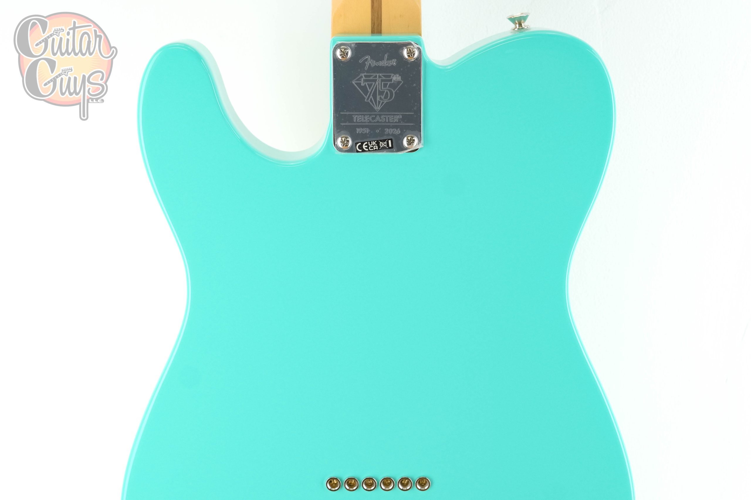 Fender 75th Anniversary Player II Telecaster Seafoam Green