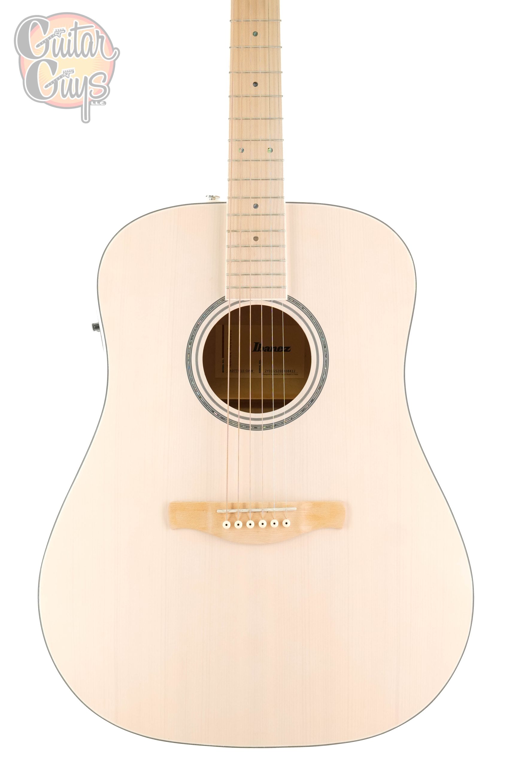 Ibanez AAD77M1E Open Pore Antique White