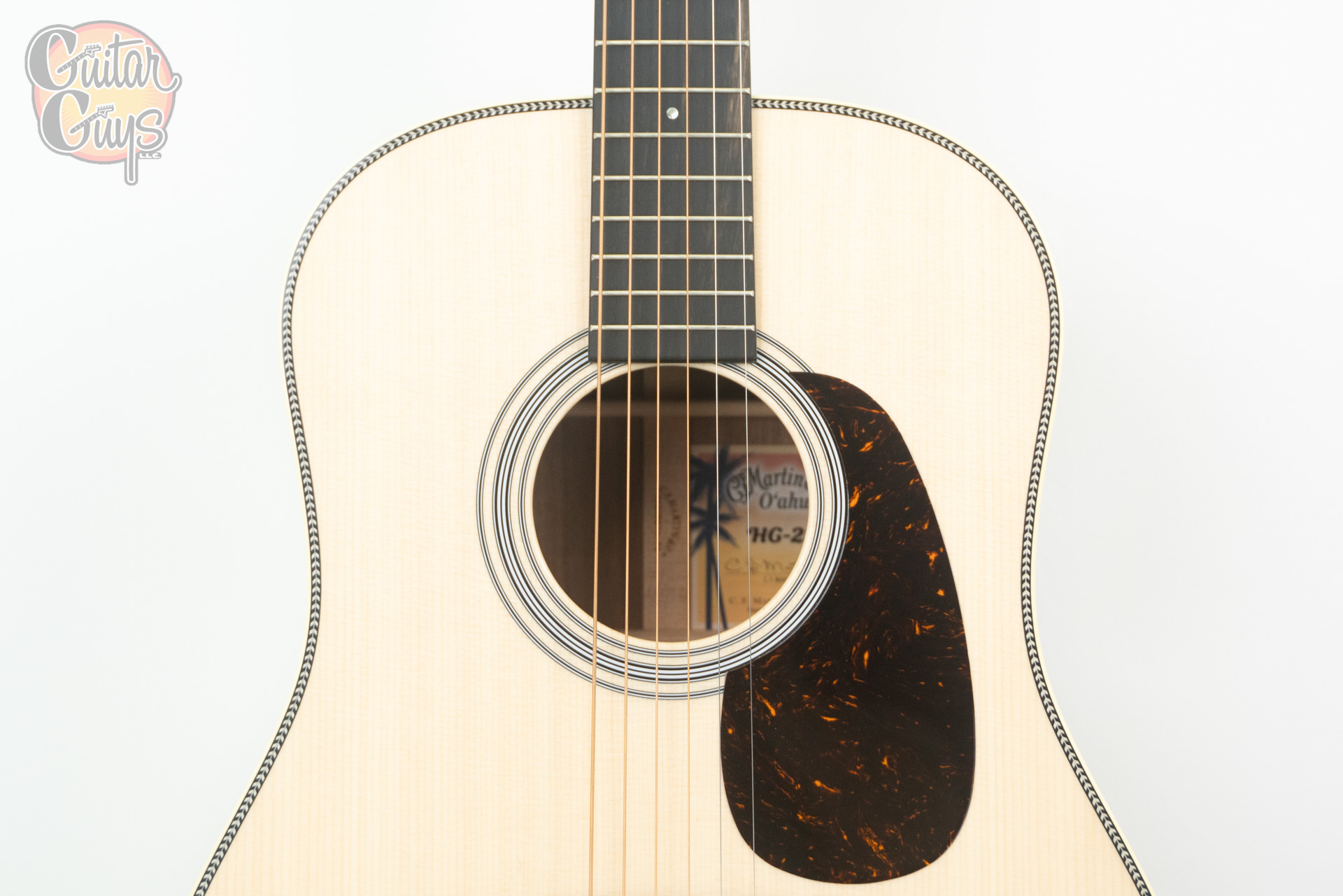 Martin HG-28 Special Edition O'ahu Acoustic Guitar - Image 3