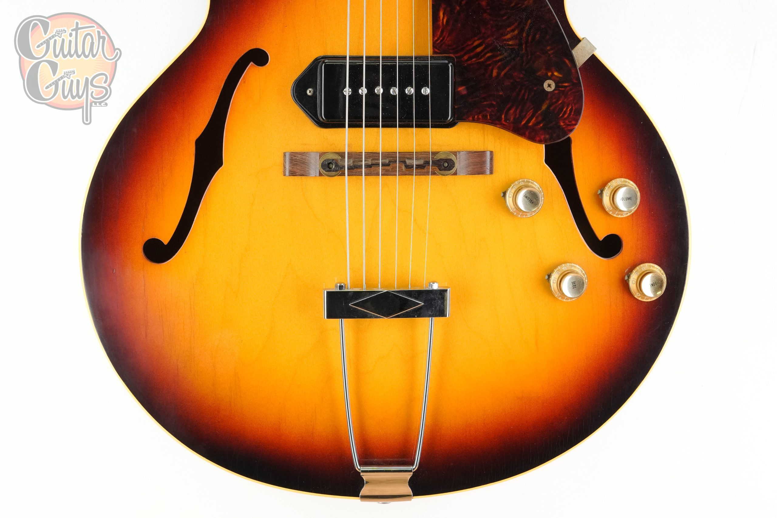 Pre-Owned Gibson ES-125CD Sunburst 1966 - Image 3
