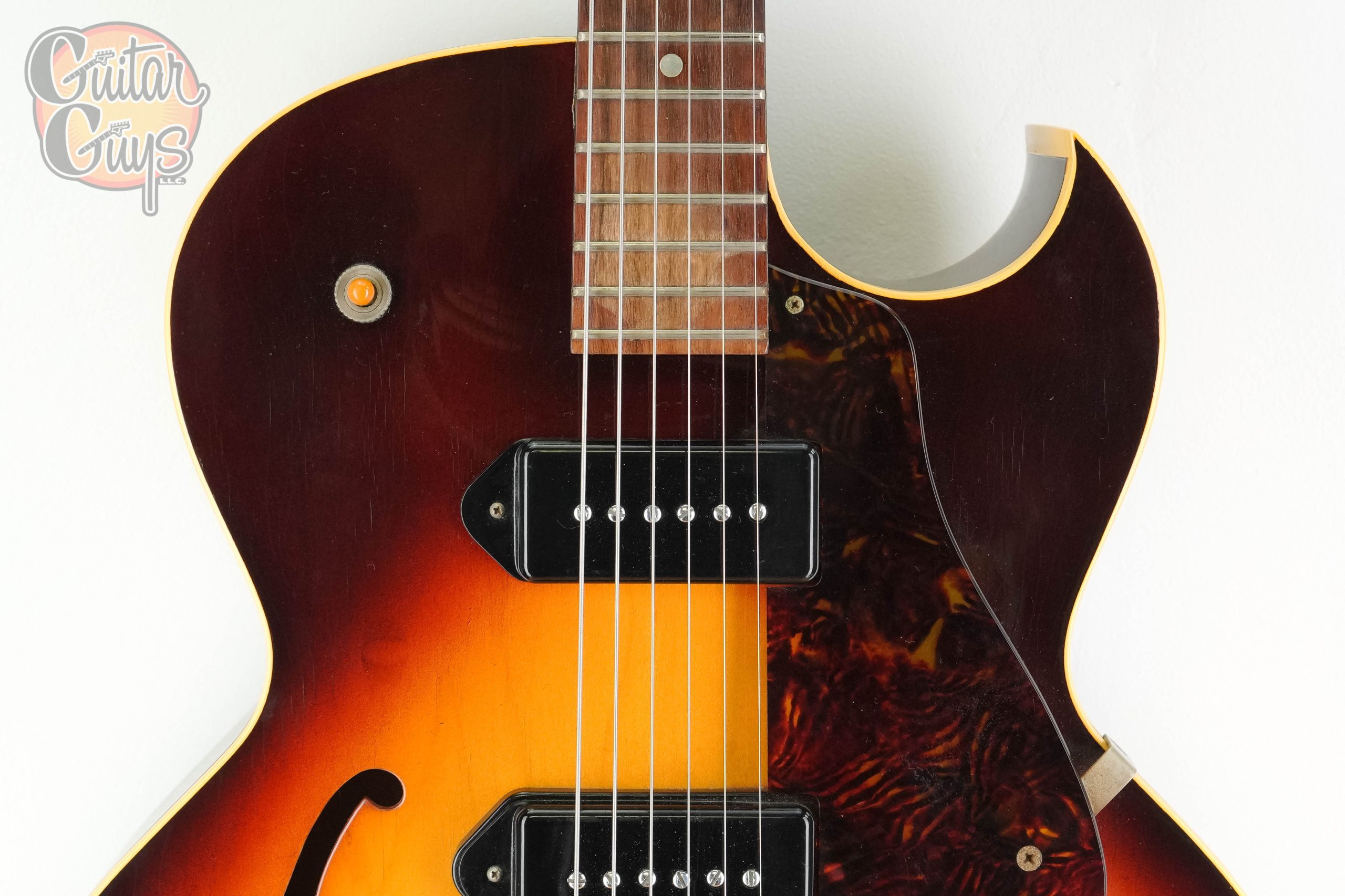 Pre-Owned Gibson ES-125CD Sunburst 1966 - Image 4