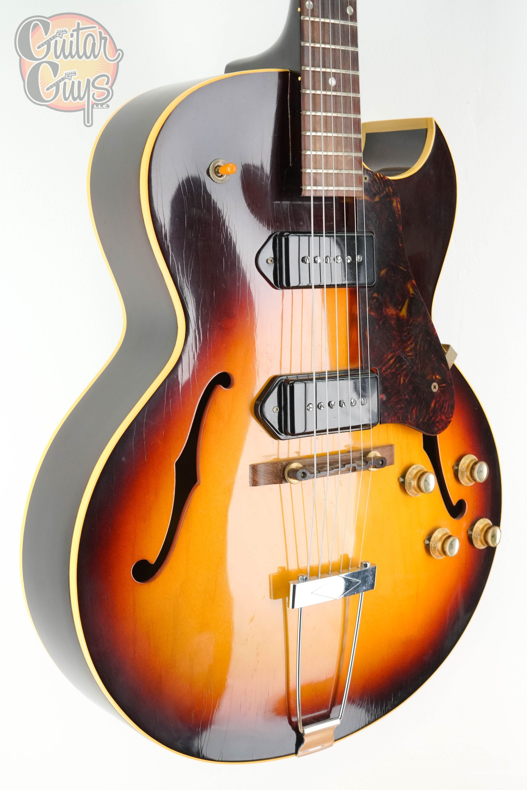 Pre-Owned Gibson ES-125CD Sunburst 1966 - Image 9