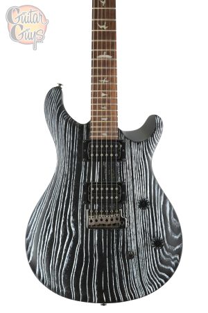 Pre-Owned PRS SE Swamp Ash CE 24 Sandblasted White