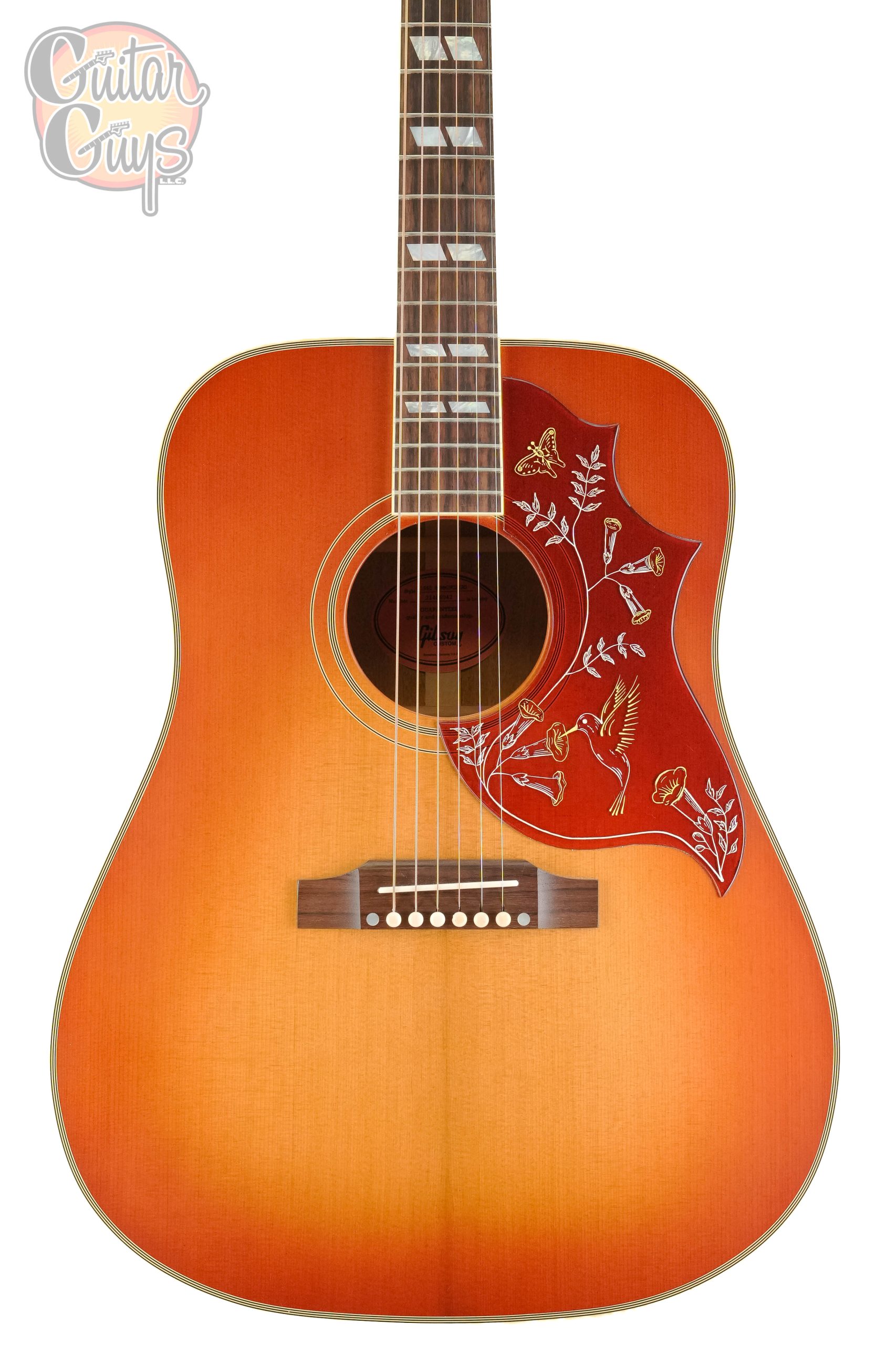 Gibson1960 Hummingbird VOS Heritage Cherry Sunburst