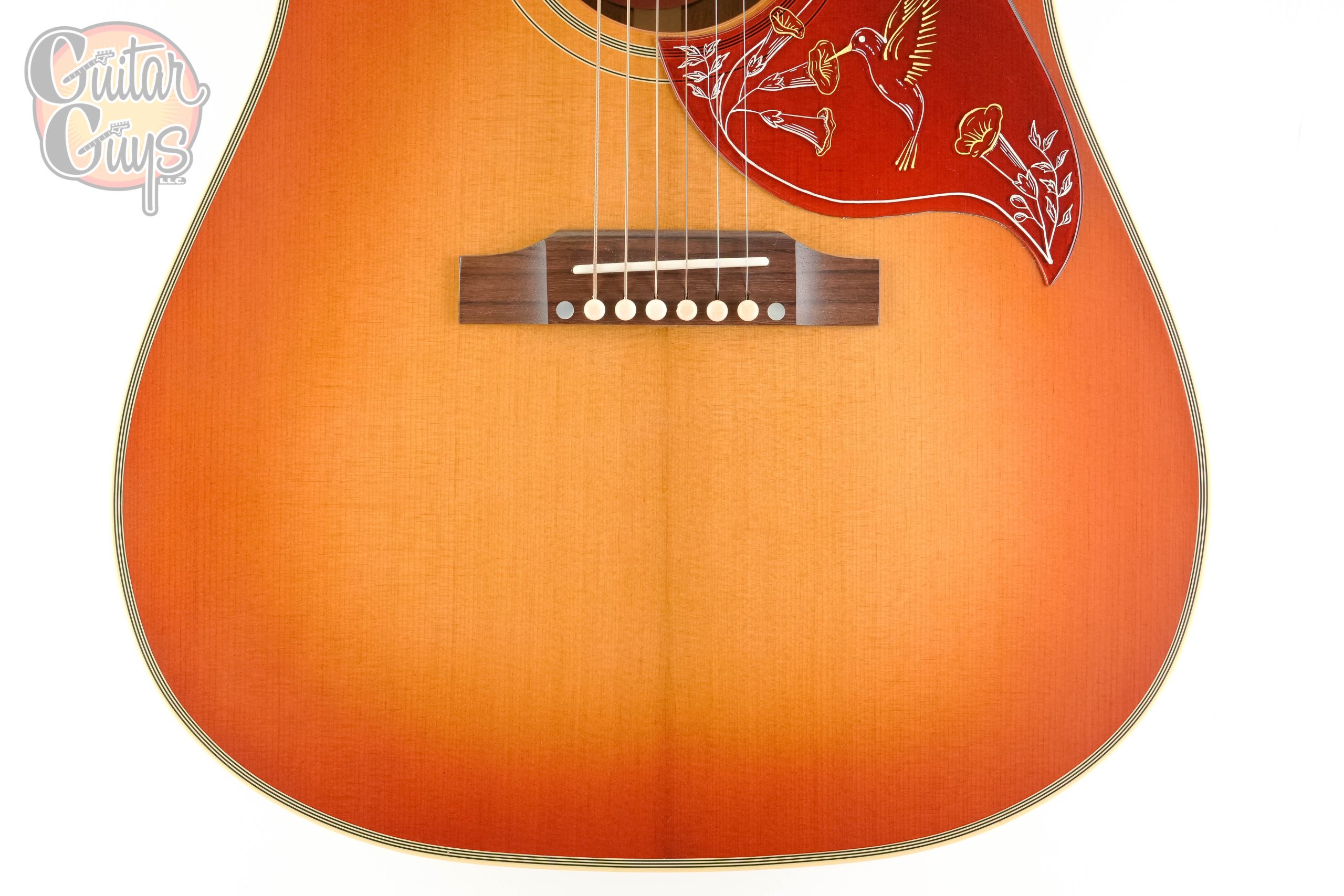 Gibson1960 Hummingbird VOS Heritage Cherry Sunburst - Image 4