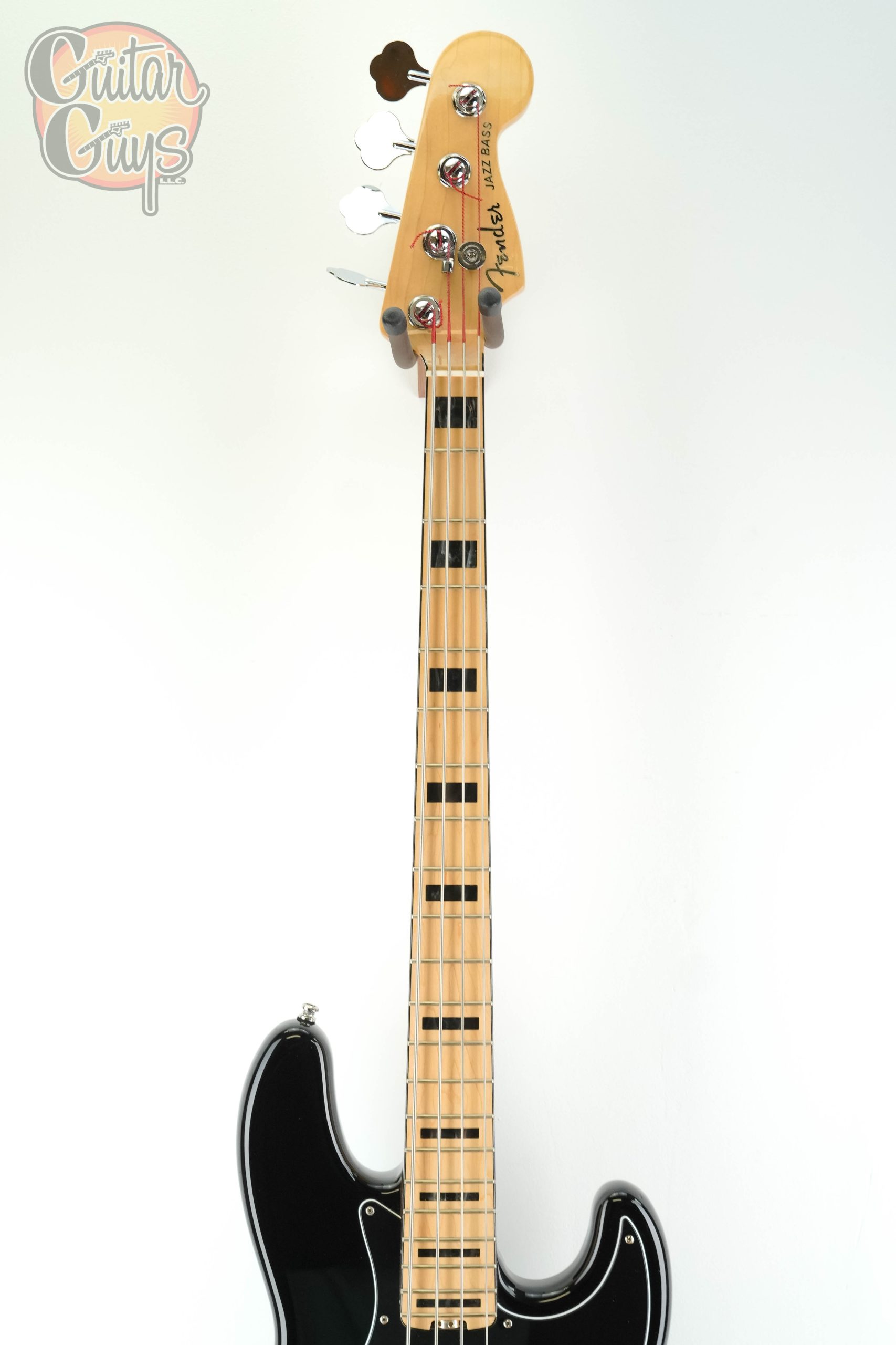 Pre-Owned Fender American Elite Jazz Bass Black 2016 - Image 2