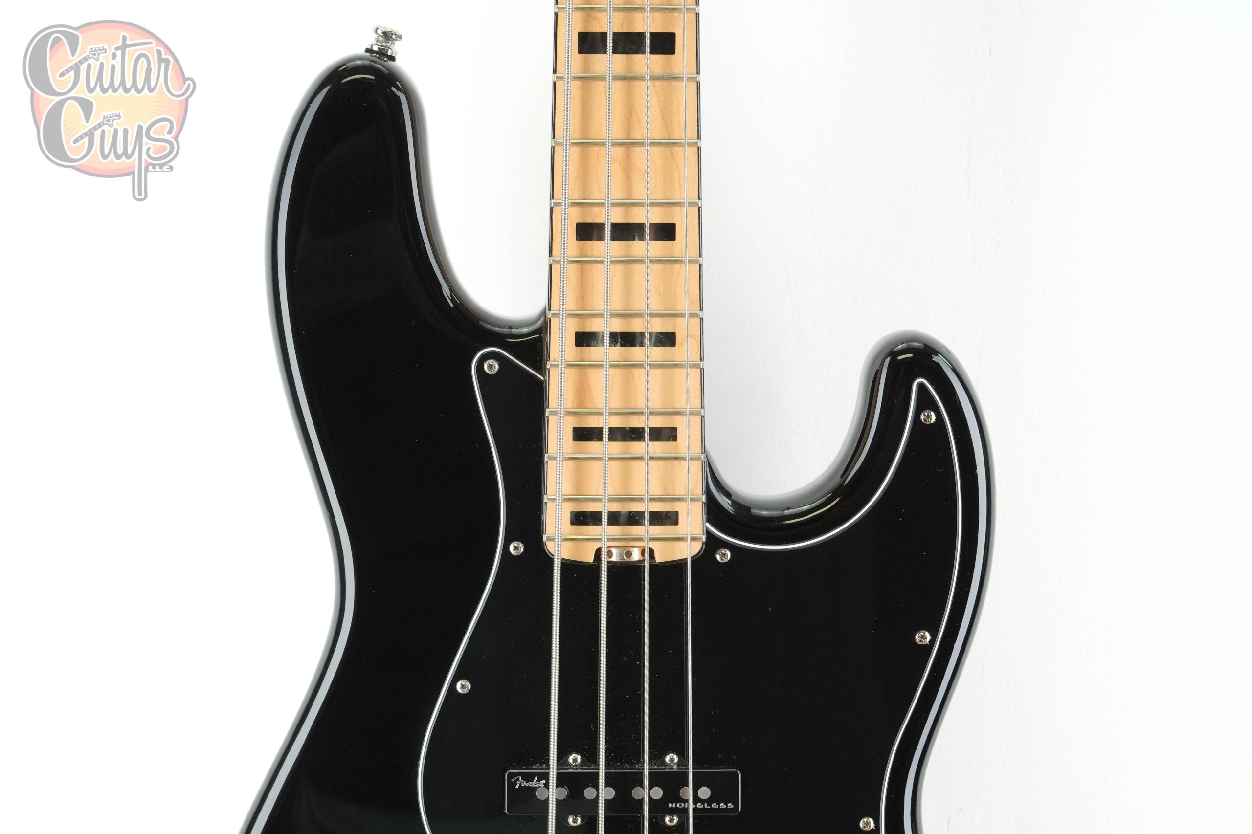 Pre-Owned Fender American Elite Jazz Bass Black 2016 - Image 4