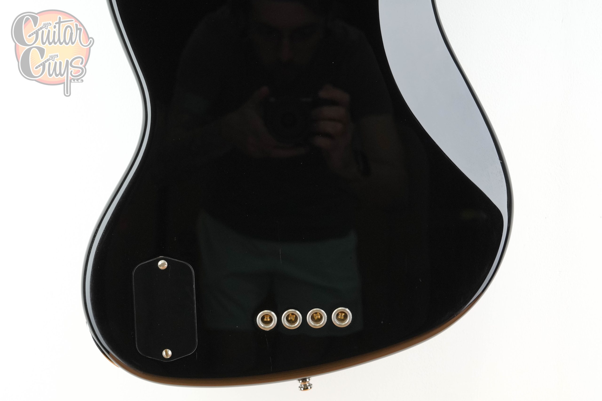 Pre-Owned Fender American Elite Jazz Bass Black 2016 - Image 5