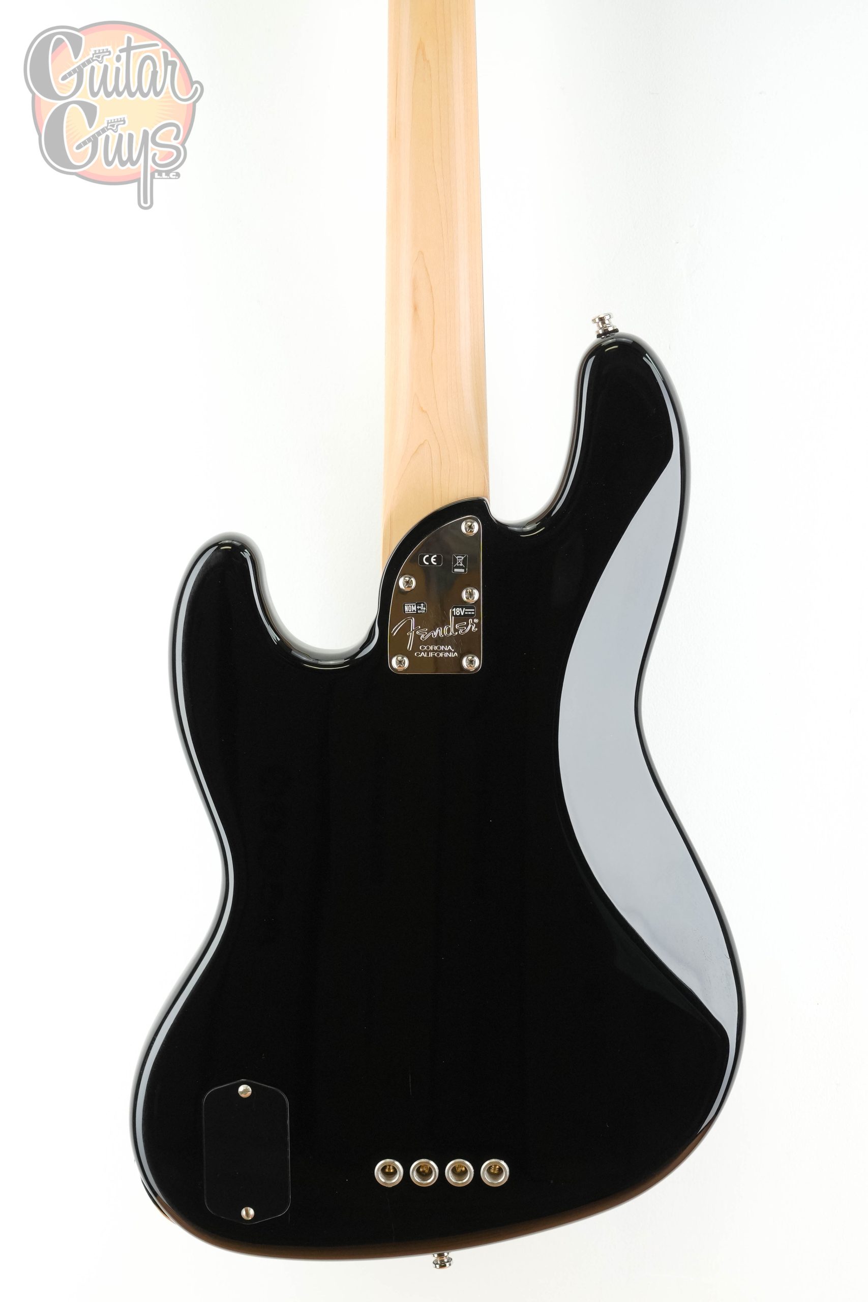 Pre-Owned Fender American Elite Jazz Bass Black 2016 - Image 8