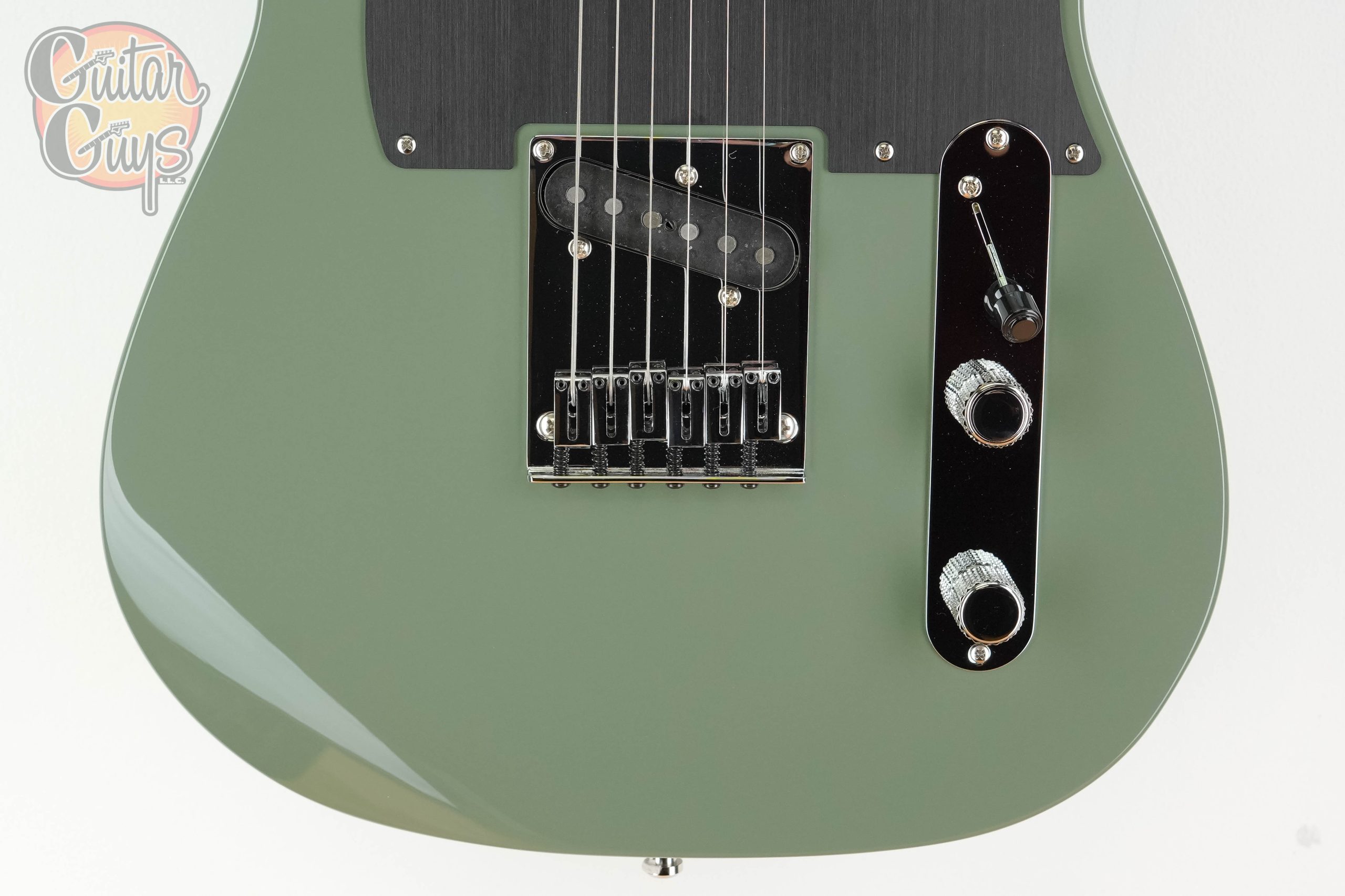 Fender Limited Edition American Ultra II Telecaster Antique Olive - Image 3