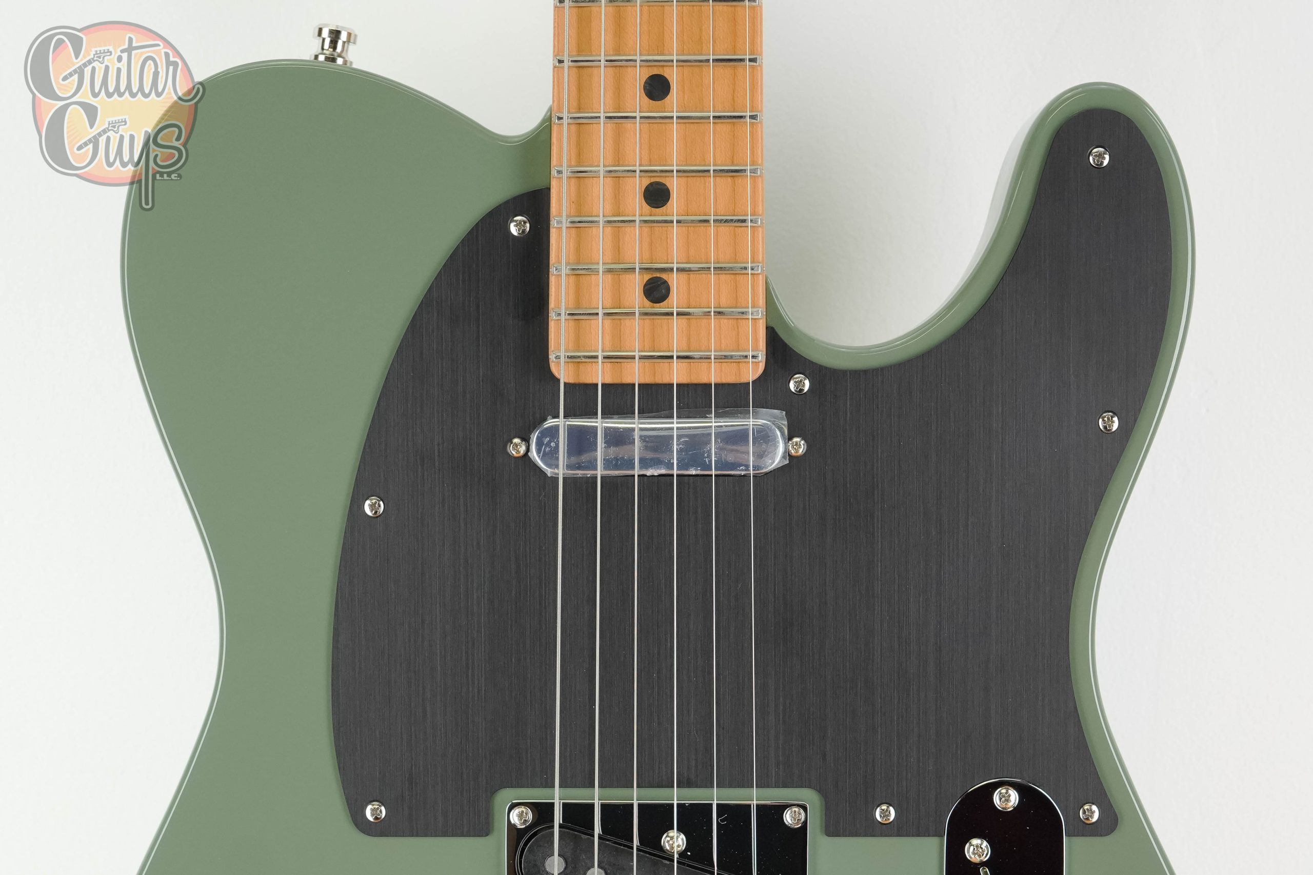 Fender Limited Edition American Ultra II Telecaster Antique Olive - Image 4