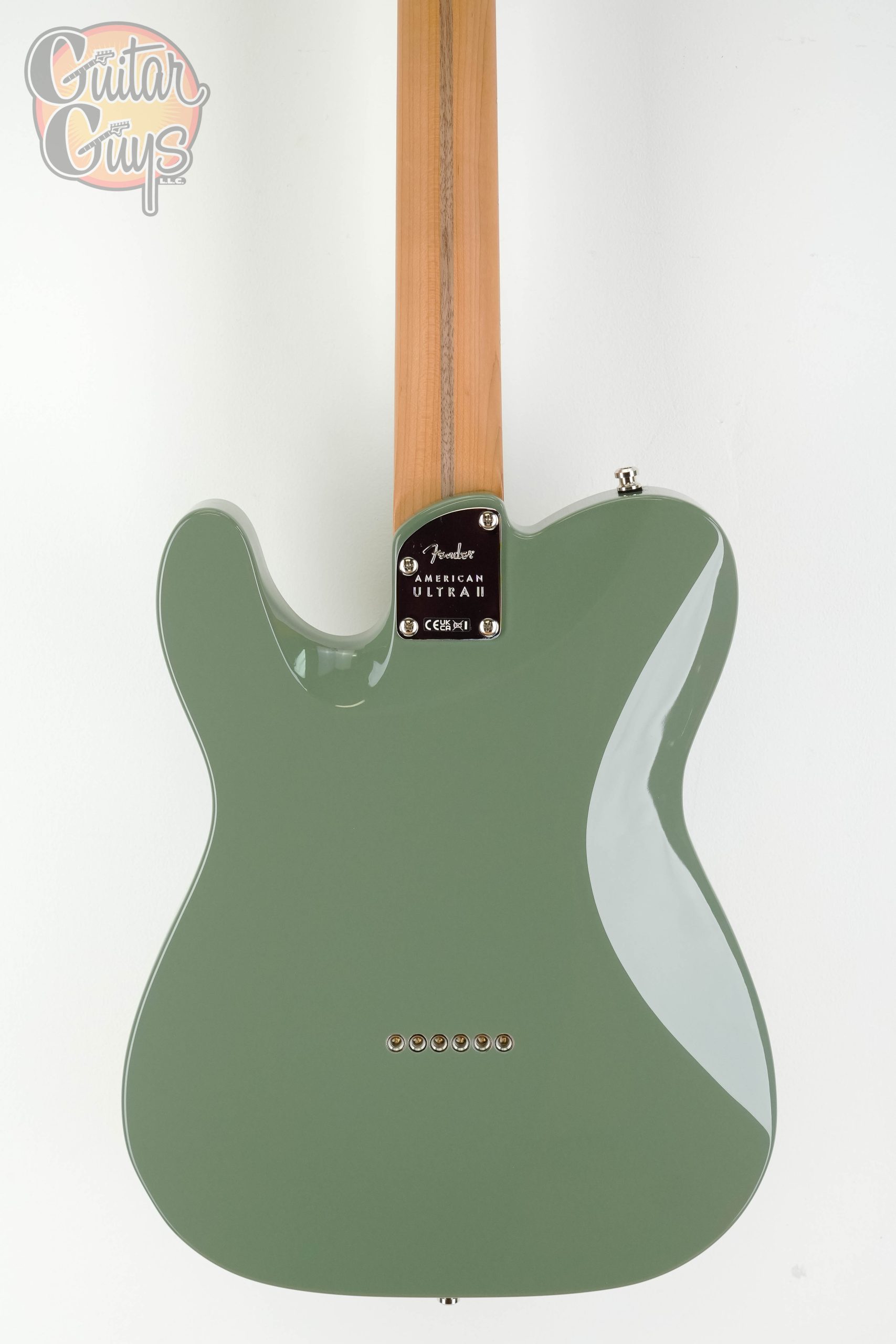 Fender Limited Edition American Ultra II Telecaster Antique Olive - Image 8
