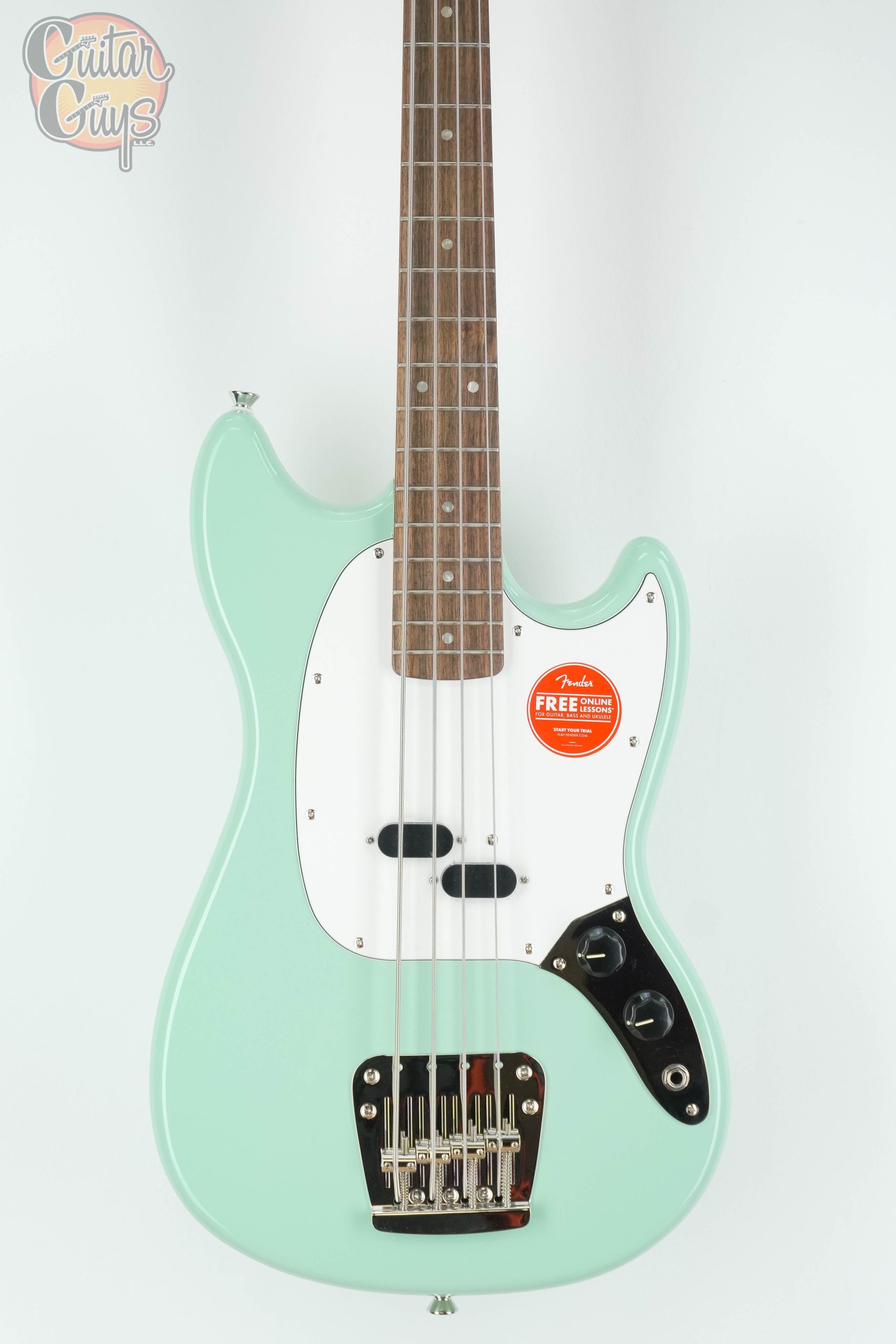 Squier CLASSIC VIBE '60S MUSTANG BASS (Surf Green) - Guitar Guys