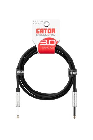 Gator Cableworks Backline Series 3' 1/4" Speaker Cable
