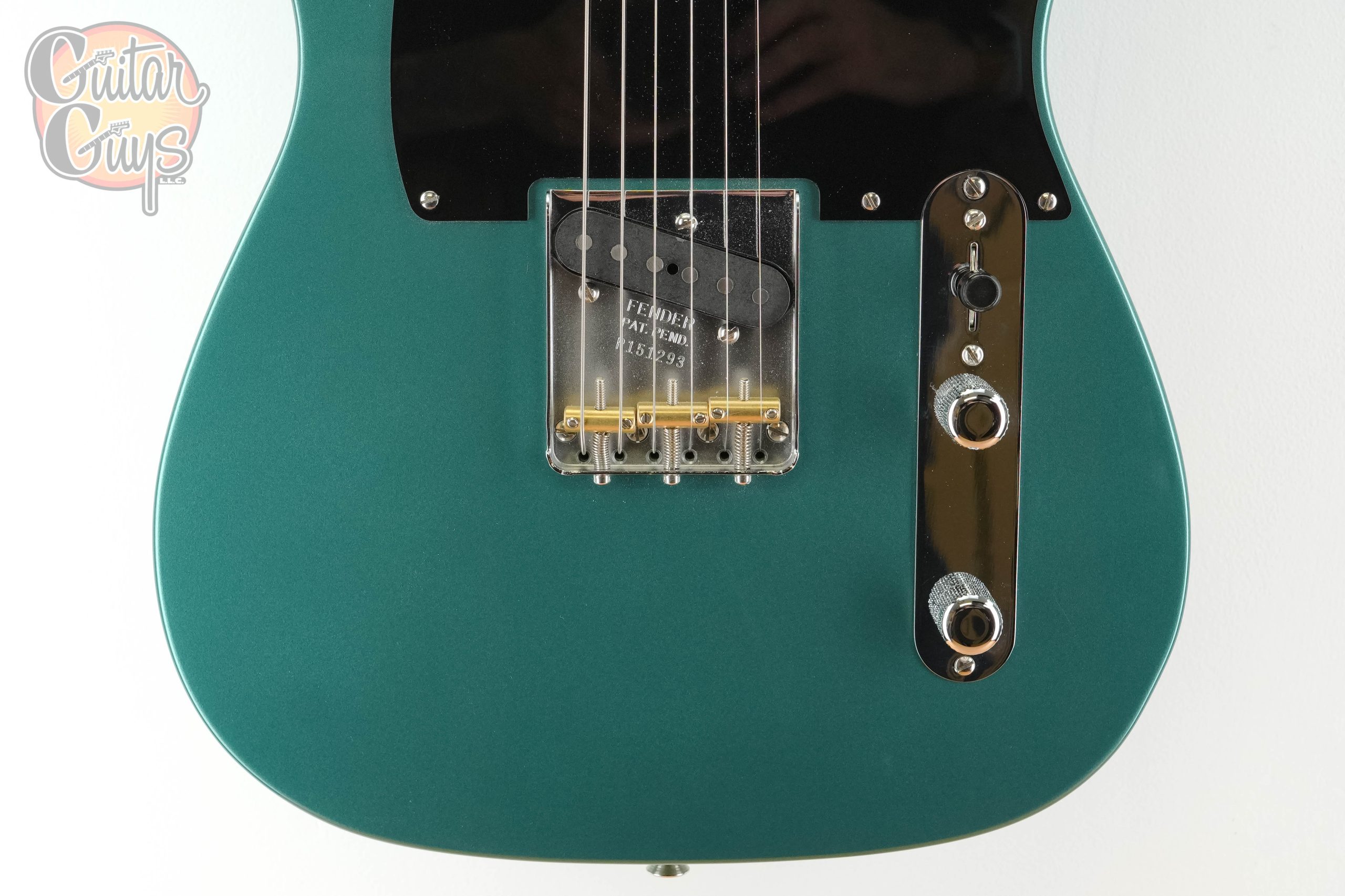 Fender Custom Shop 1951 Telecaster NOS Aged Sherwood Green Metallic - Image 3