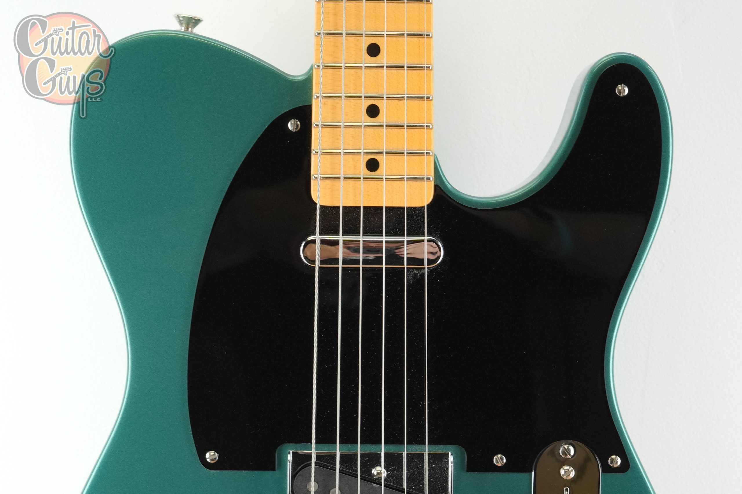 Fender Custom Shop 1951 Telecaster NOS Aged Sherwood Green Metallic - Image 4