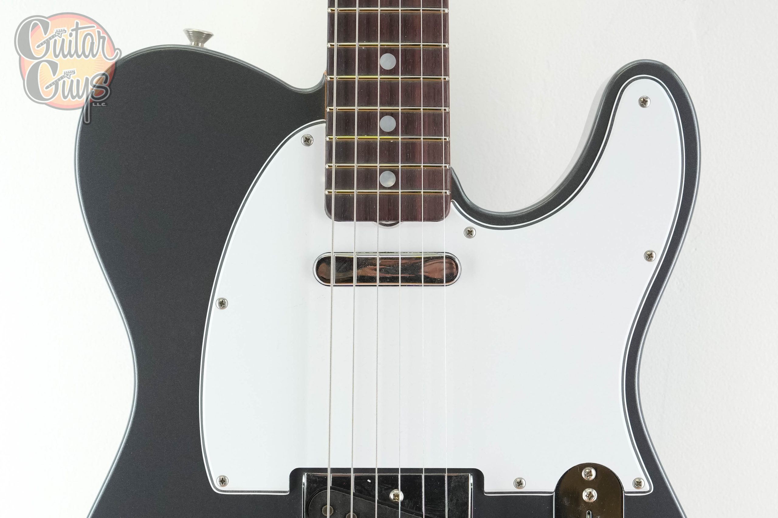 Fender Custom Shop 1968 Telecaster Closet Classic Charcoal Frost Metallic - Image 4
