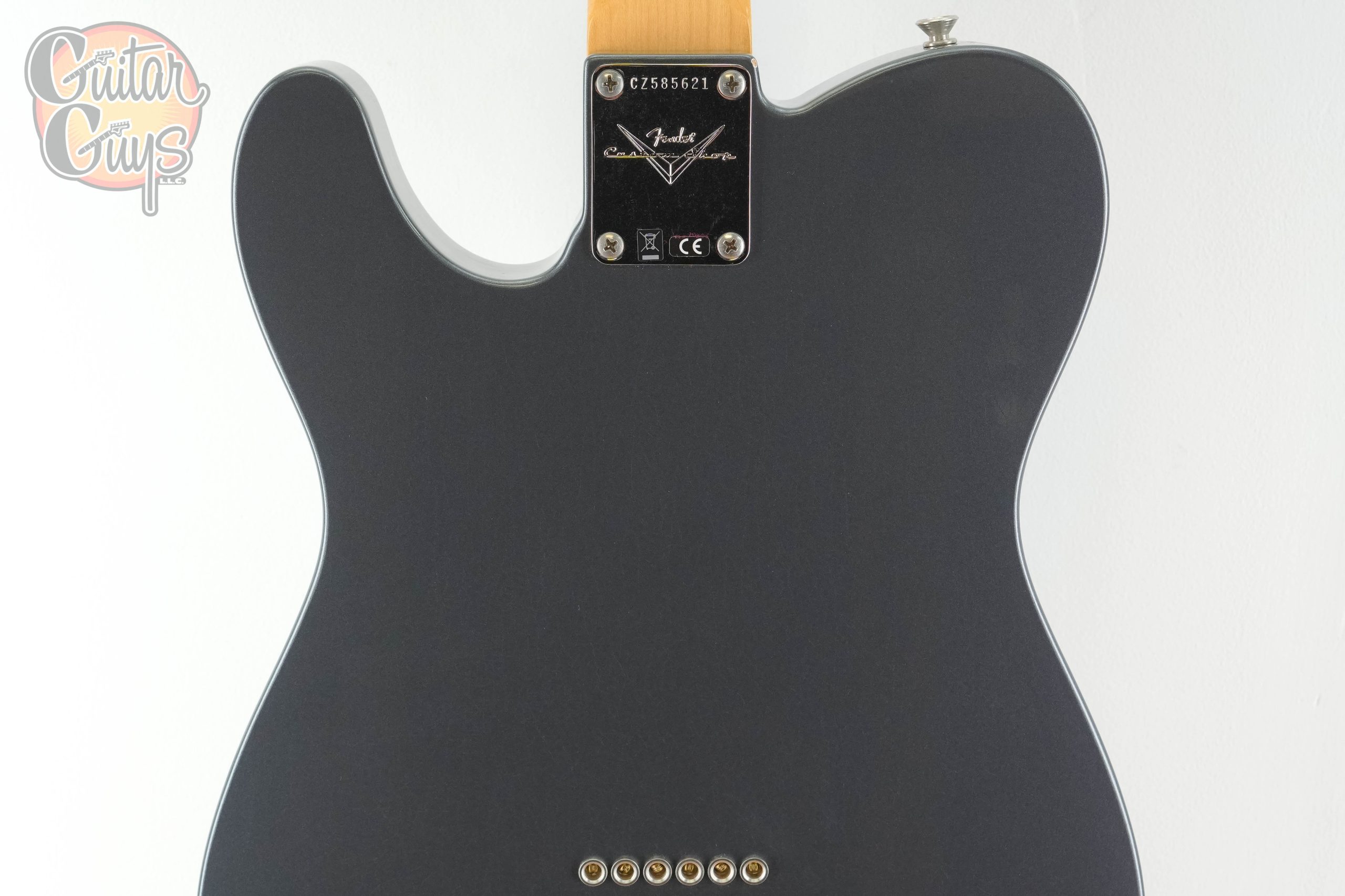 Fender Custom Shop 1968 Telecaster Closet Classic Charcoal Frost Metallic - Image 6