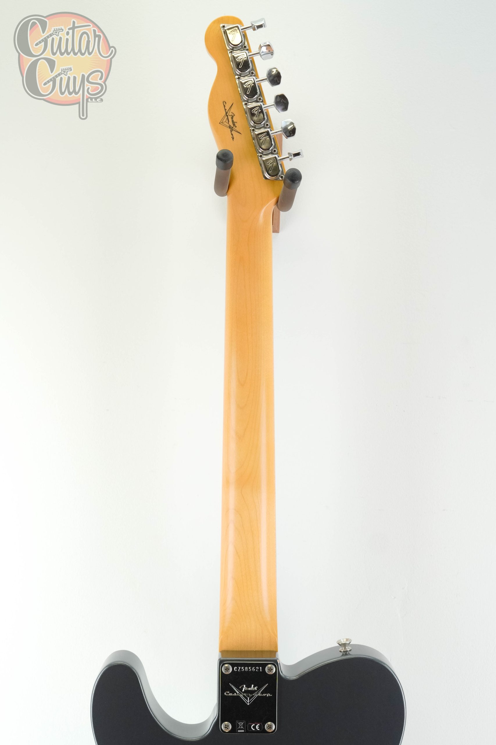 Fender Custom Shop 1968 Telecaster Closet Classic Charcoal Frost Metallic - Image 7