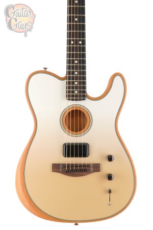 Pre-Owned Fender Finneas Artist Series Acoustasonic Telecaster Cappuccino Fade