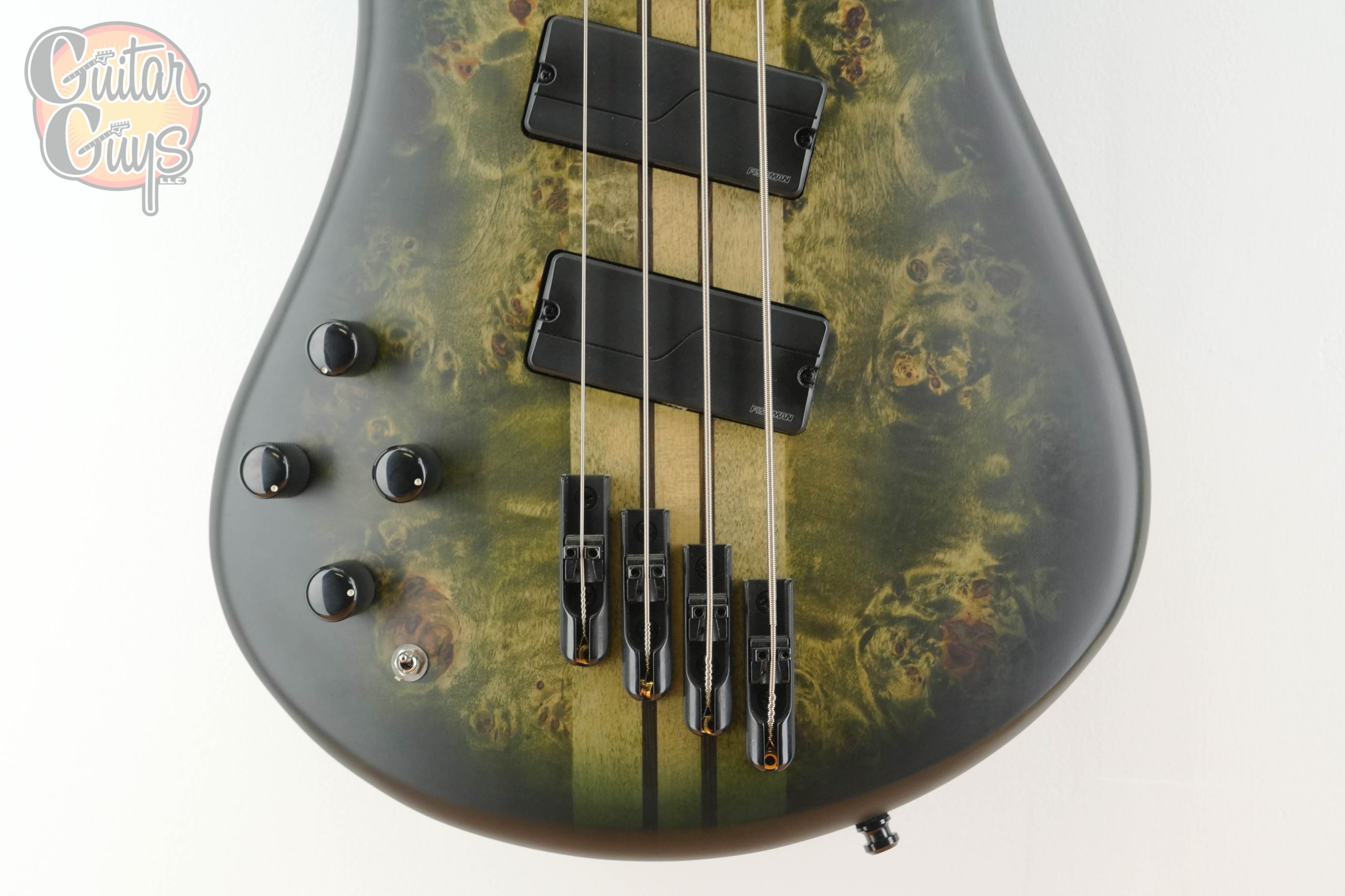 Pre-Owned Spector NS Dimension 4 Haunted Moss Matte Left Handed - Image 3
