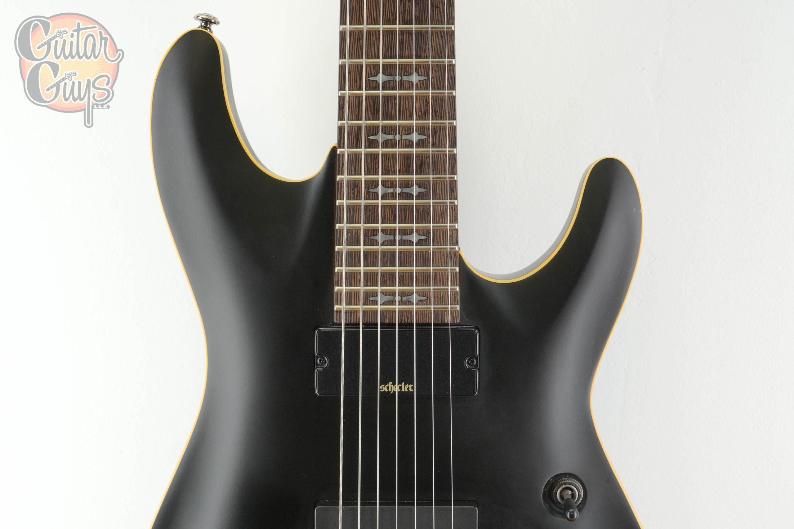 Pre-Owned Schecter Omen 7 Satin Black - Image 4