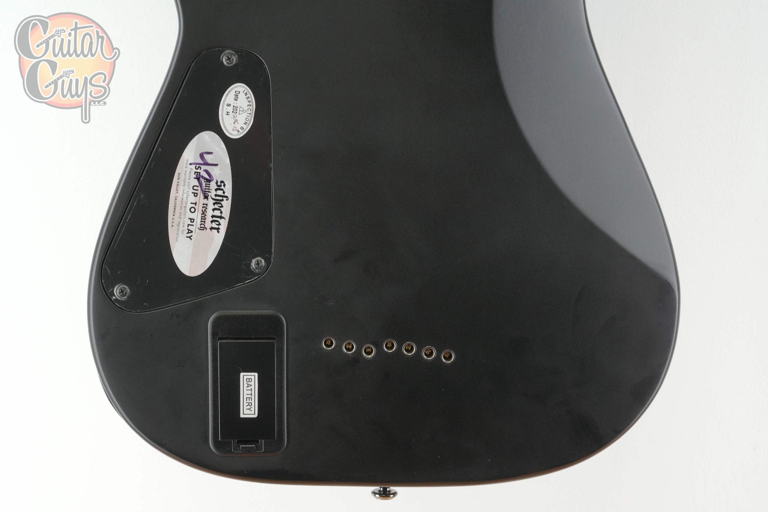 Pre-Owned Schecter Omen 7 Satin Black - Image 6