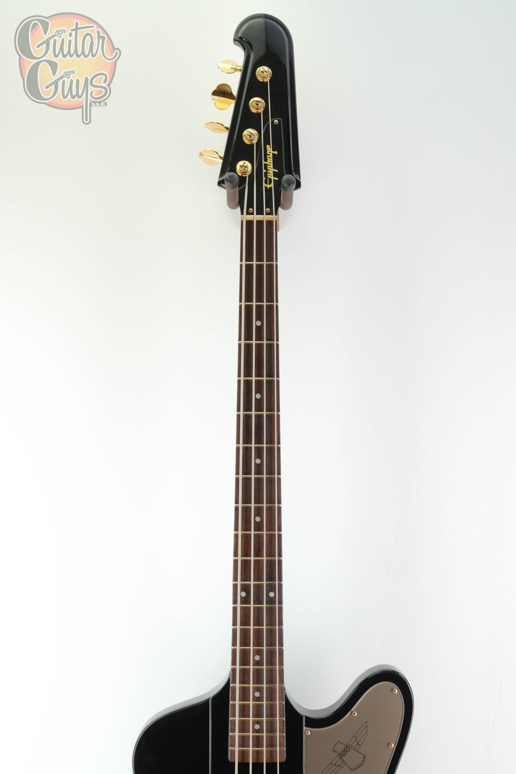 Pre-Owned Epiphone Rex Brown Signature Thunderbird Ebony - Image 2