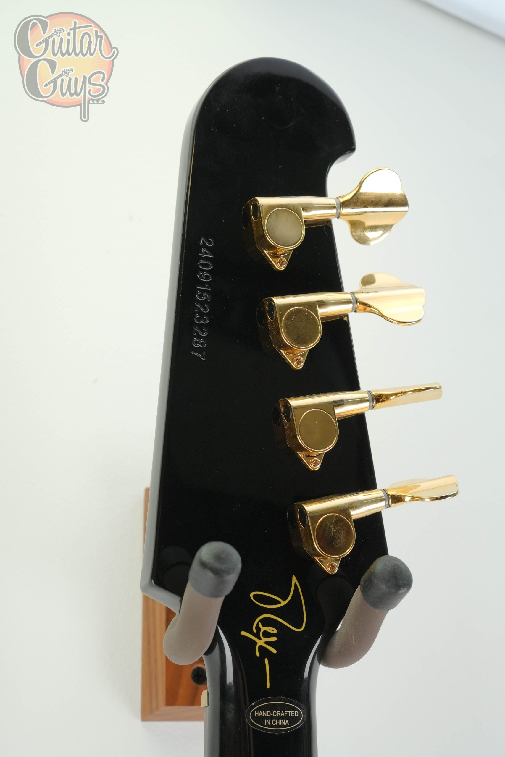 Pre-Owned Epiphone Rex Brown Signature Thunderbird Ebony - Image 10
